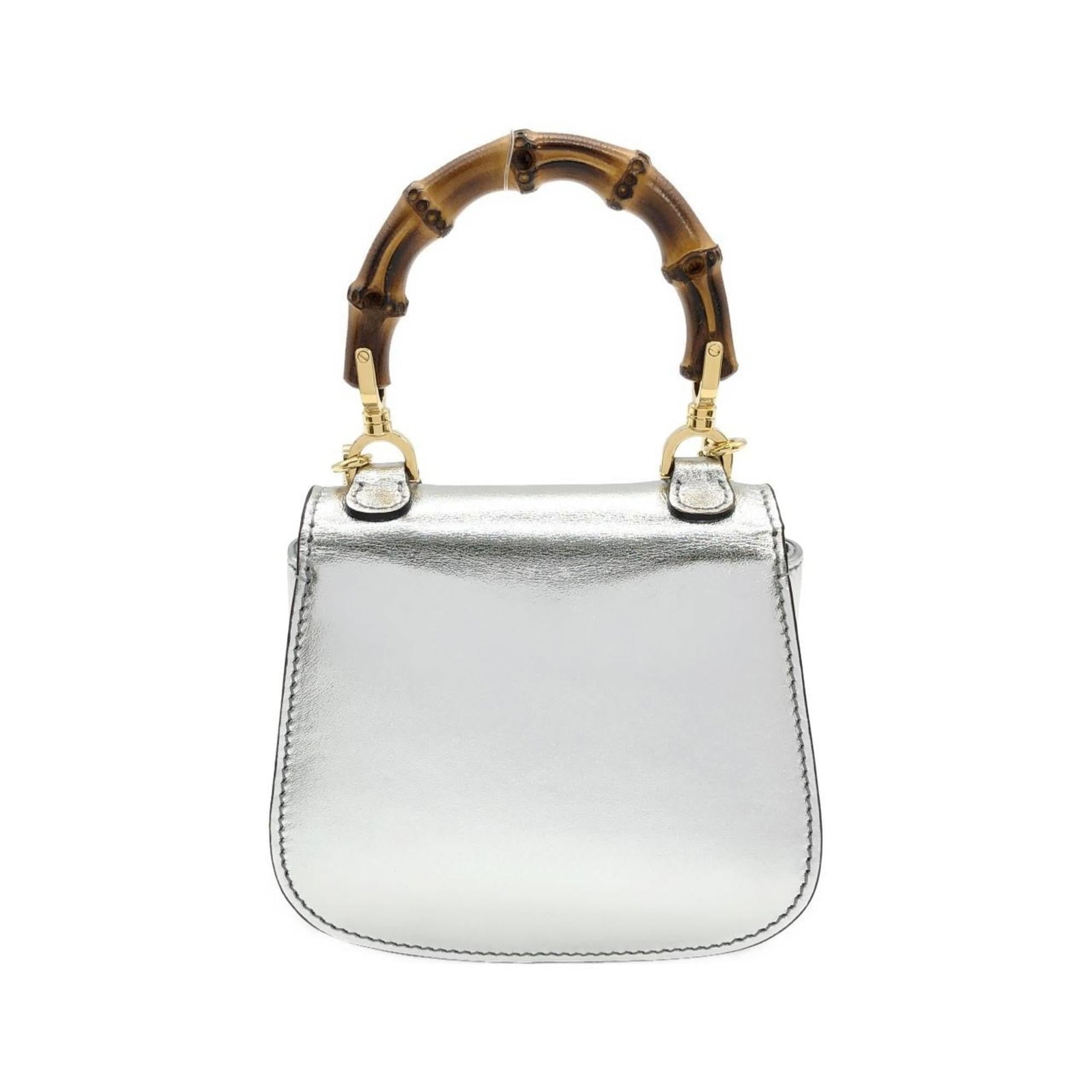 Handbag Leather Gucci - 2