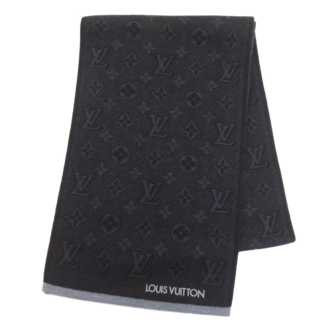 Monogram Eclipse Scarf Wool M73468 Louis Vuitton (1 of 5)