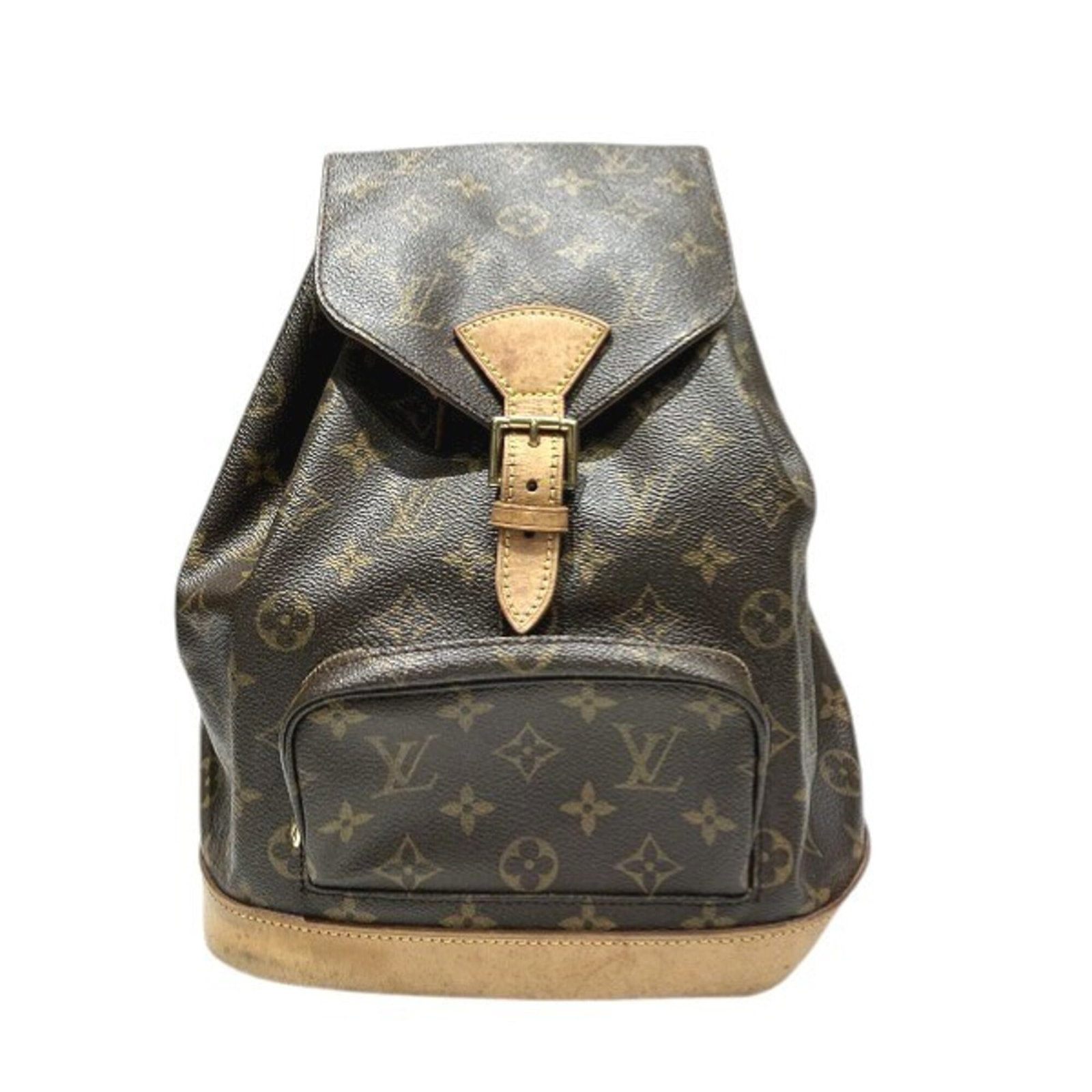 Vuitton Louis Monogram Backpack: Vuitton Louis Monogram Backpack The Louis Vuitton Louis Monogram Backpack boasts a timeless design with its iconic monogram pattern, crafted from high-quality materials. Measuring 25cm x 29cm x 12cm,