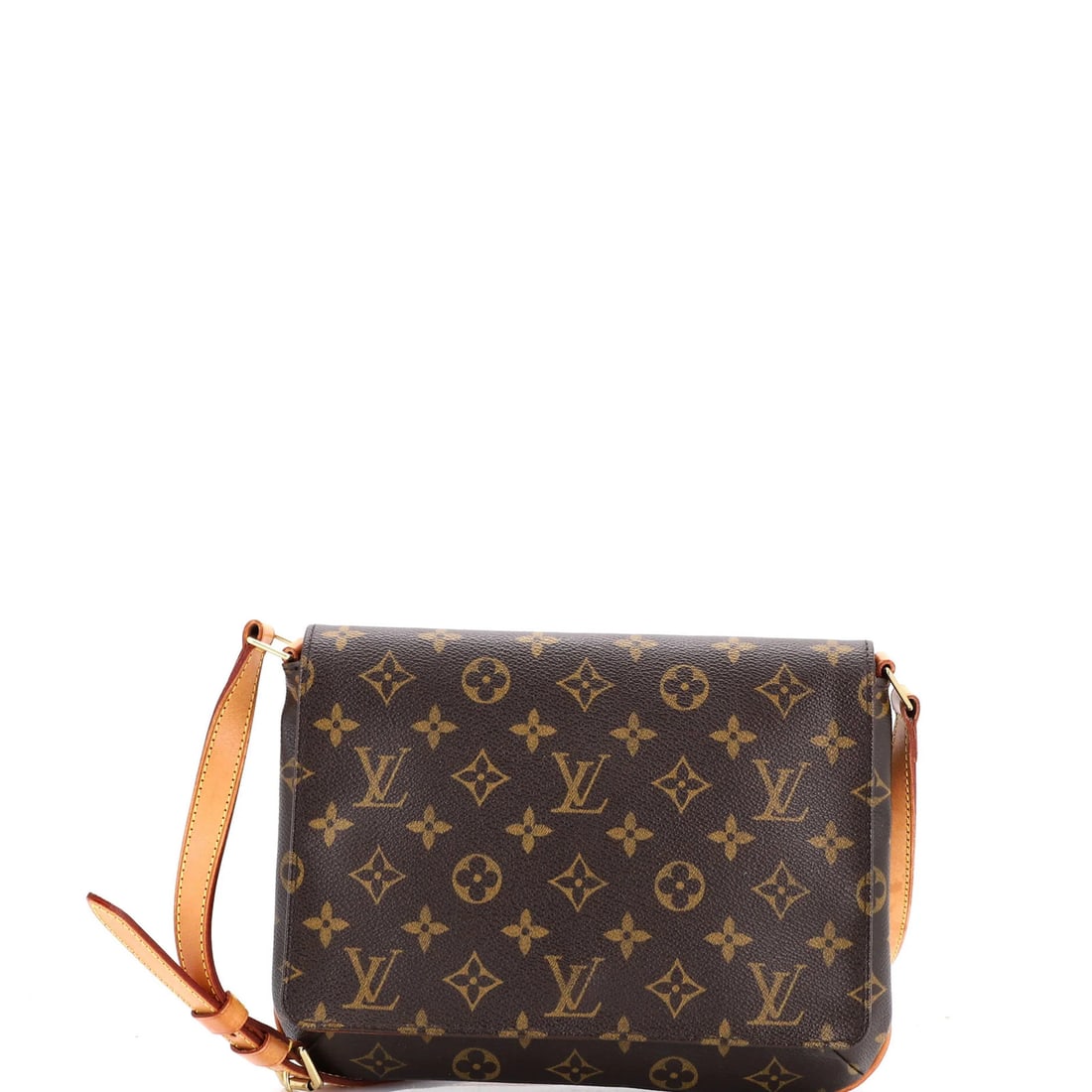 Musette Handbag Monogram Canvas Louis Vuitton: Musette Handbag Monogram Canvas Louis Vuitton The Musette Tango Handbag Monogram Canvas Louis Vuitton is a classic shoulder bag with a rich brown canvas exterior, adorned with the iconic monogram
