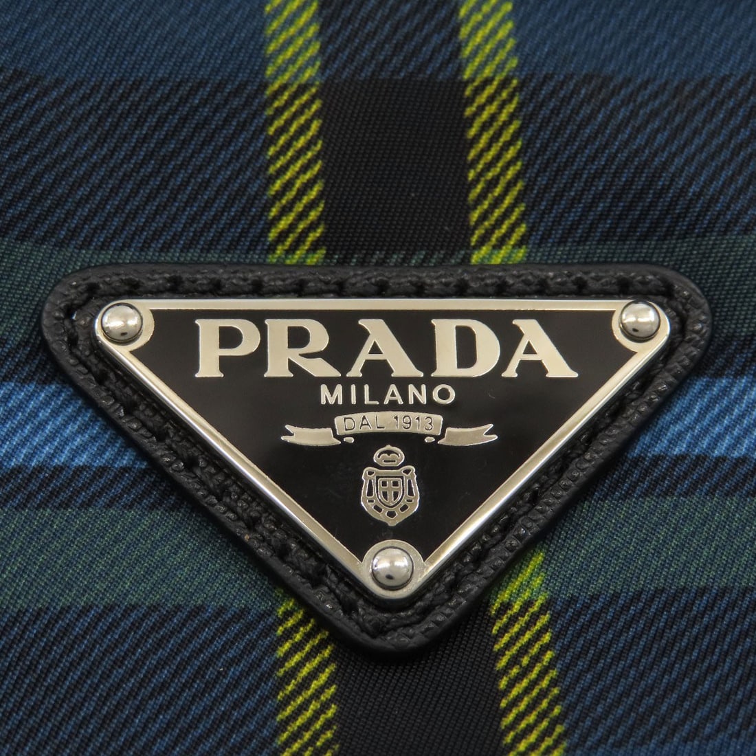 Prada Checkpattern 2Way Tote Bag Nylon - 7