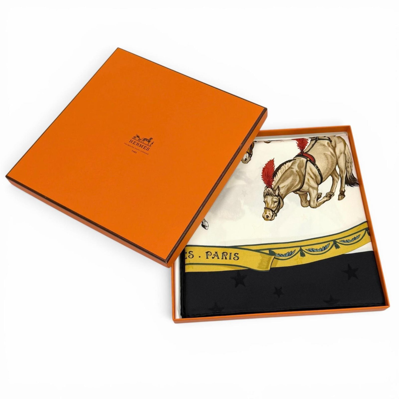Silk Hermes Scarf - 2