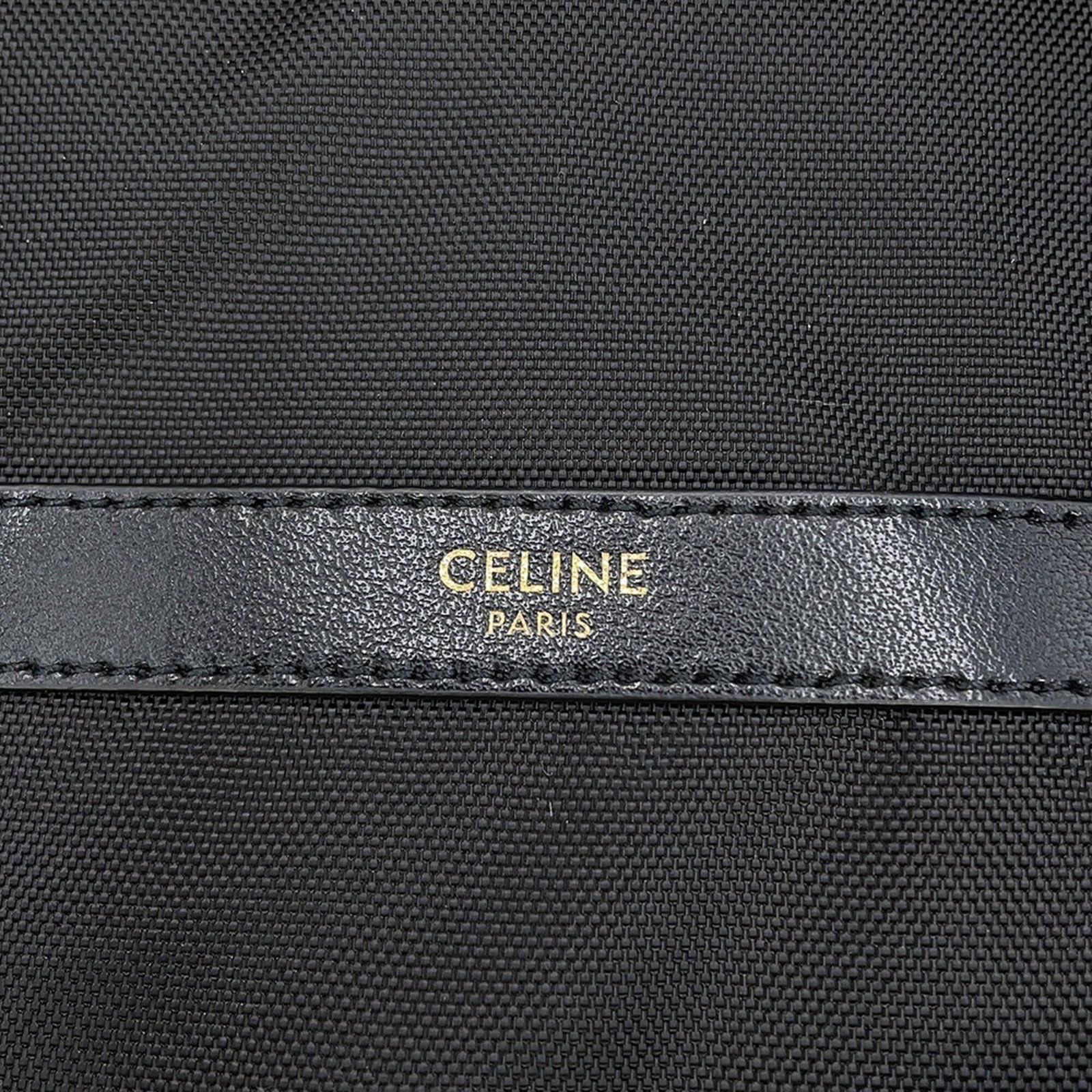 Nylon Canvas Leather Backpack - 15