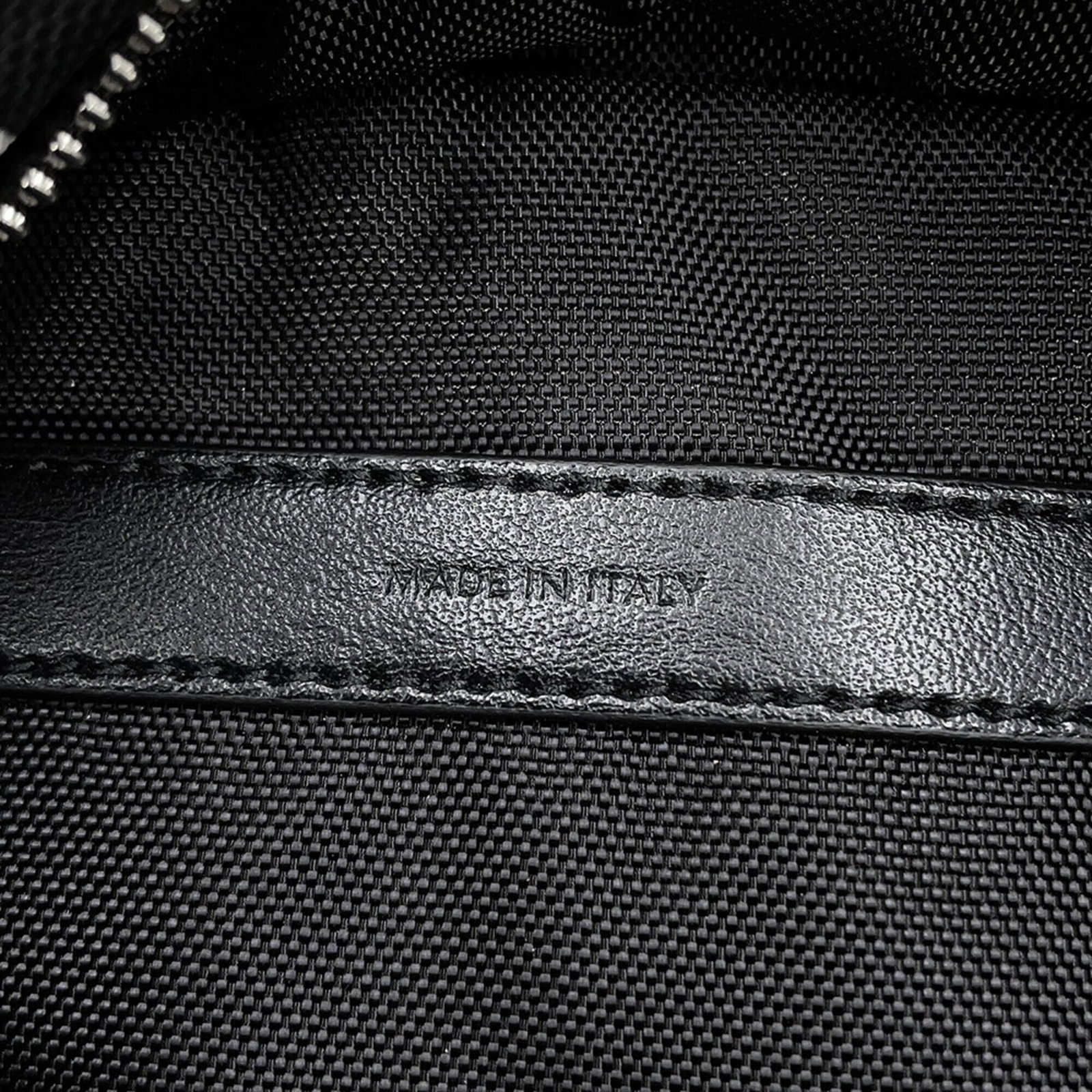 Nylon Canvas Leather Backpack - 16