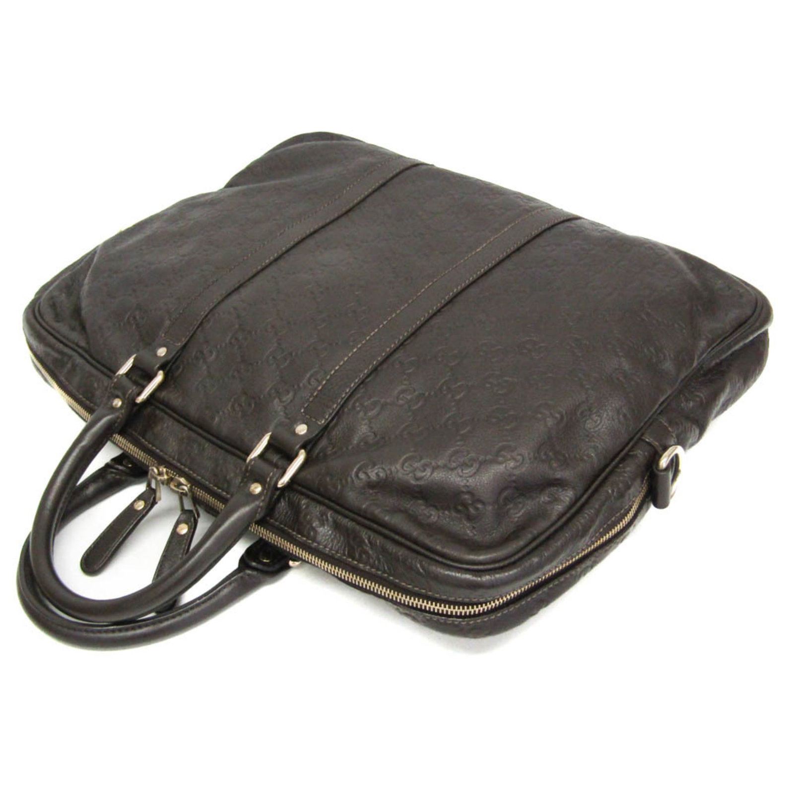 Gucci Briefcase Handbag Leather - 5
