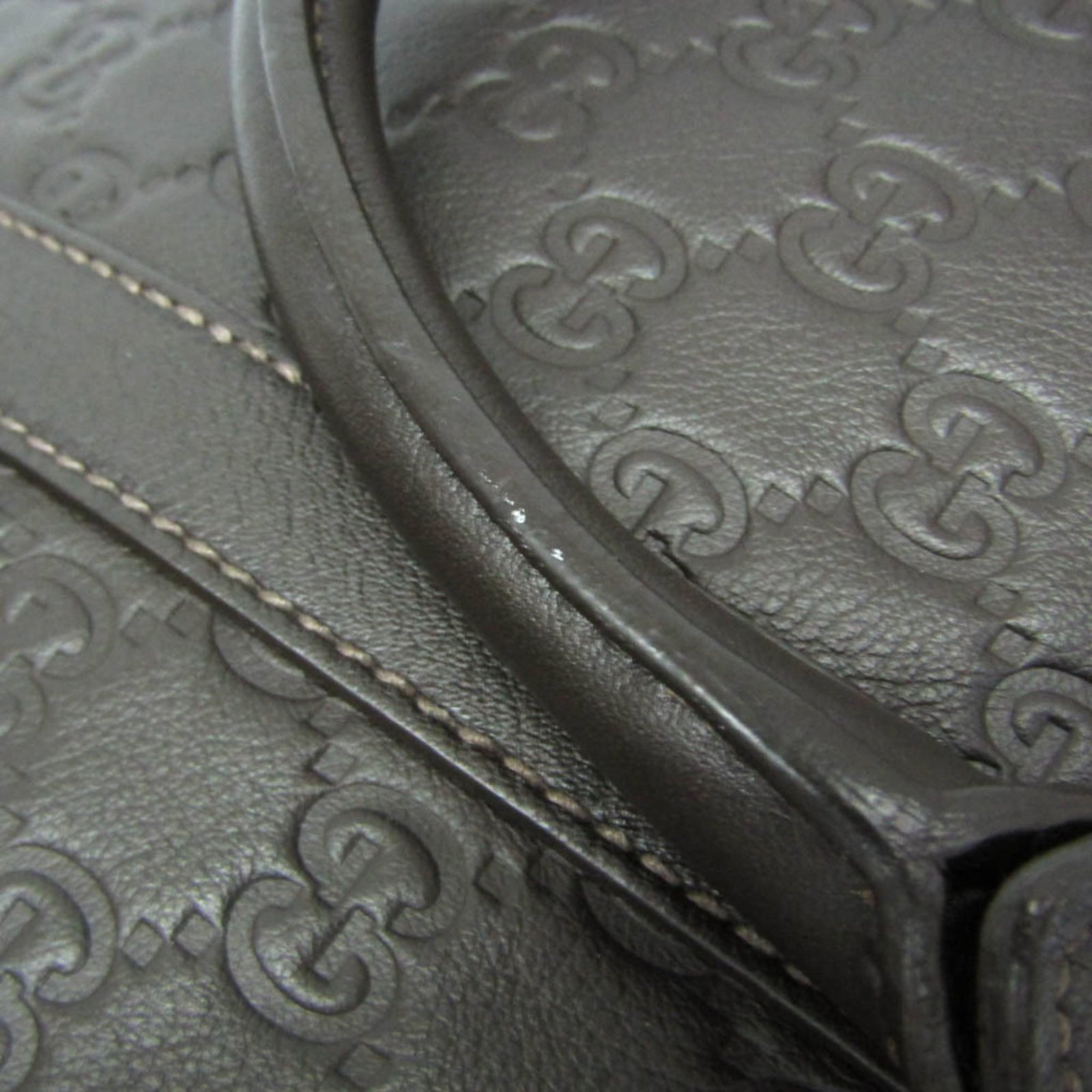 Gucci Briefcase Handbag Leather - 6