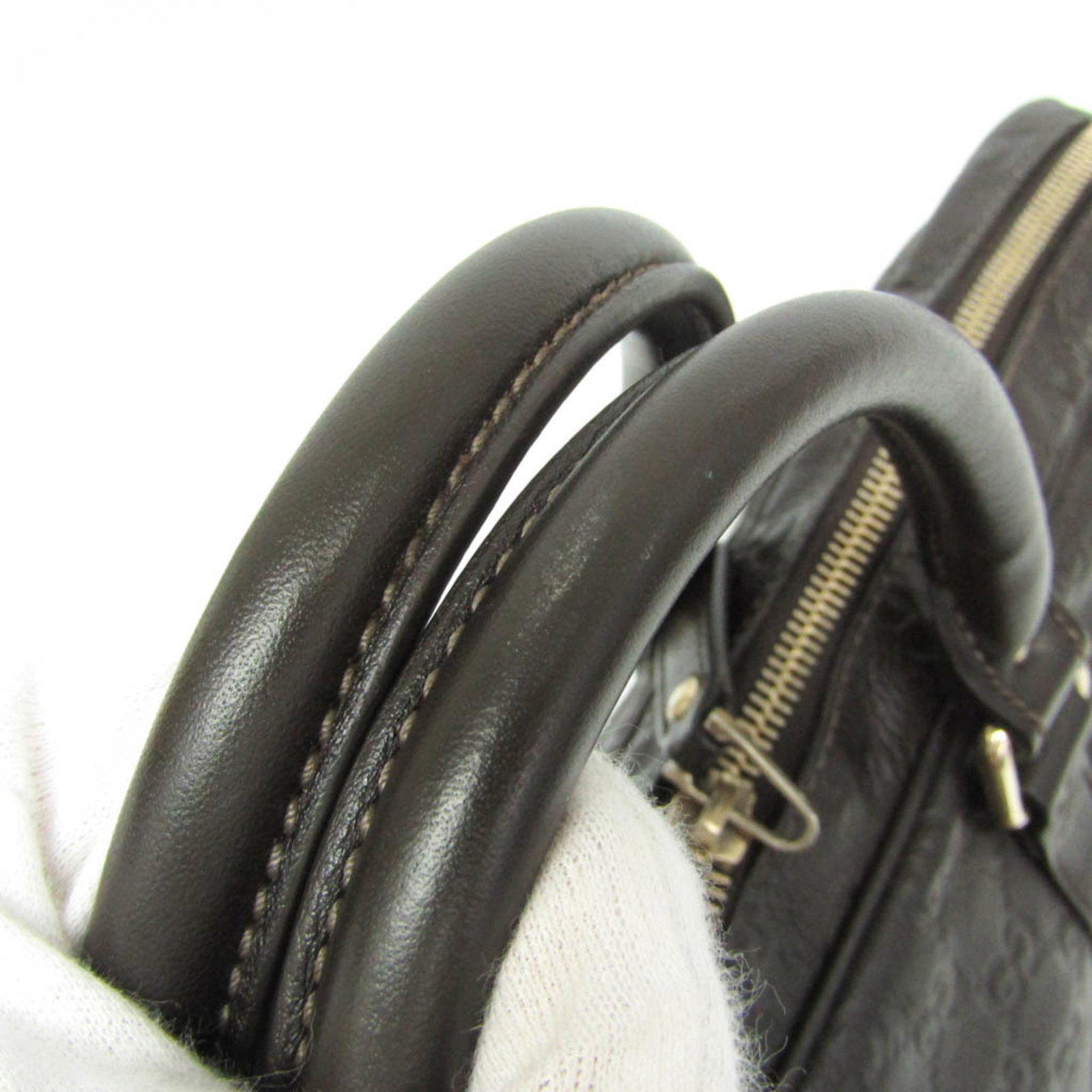 Gucci Briefcase Handbag Leather - 8
