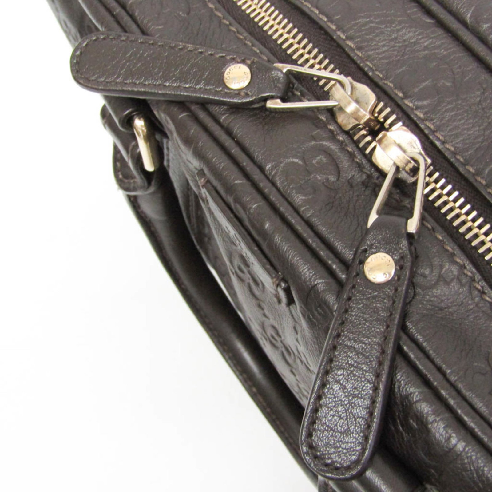 Gucci Briefcase Handbag Leather - 9