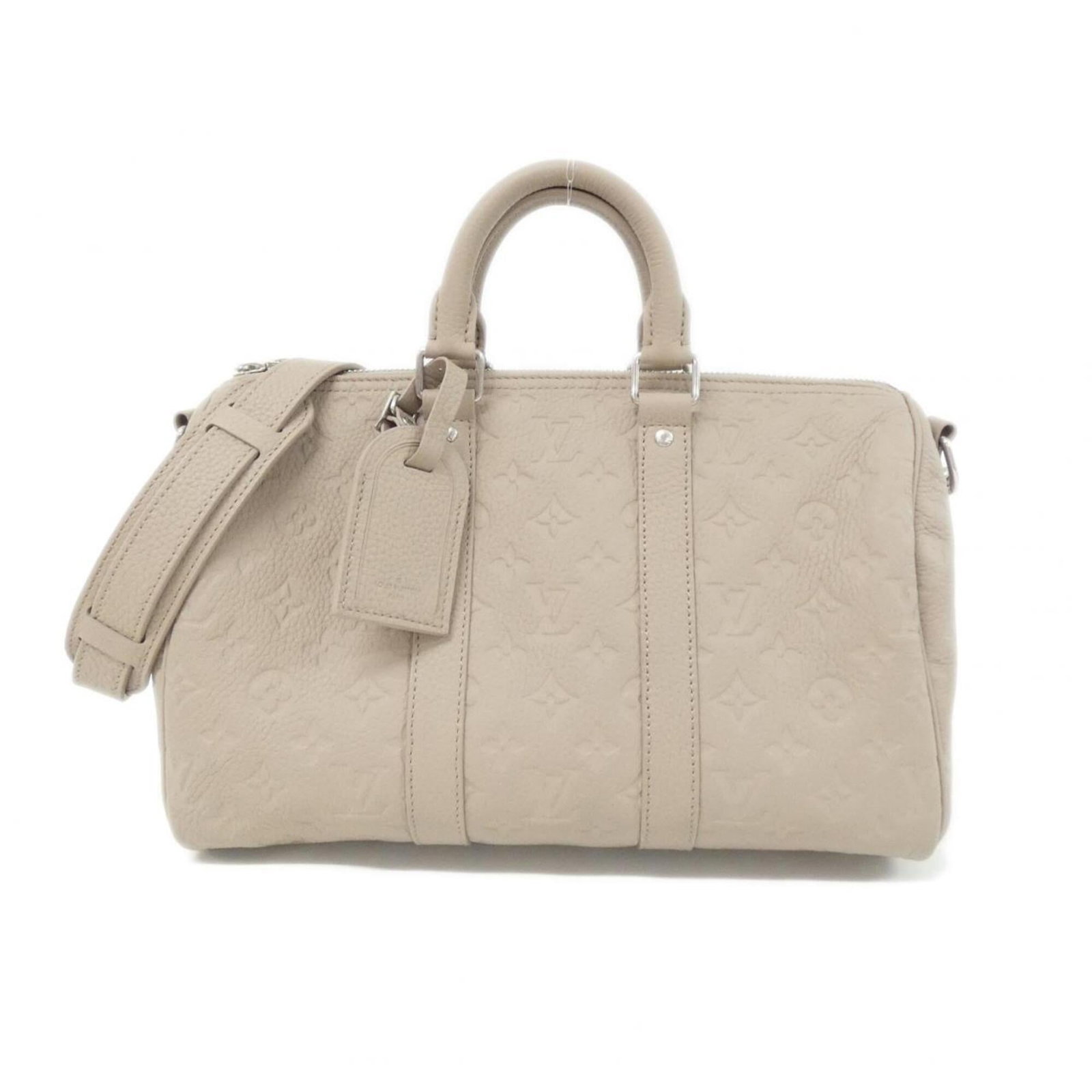 Louis Vuitton Boston Bag Leather: Louis Vuitton Boston Bag Leather The Louis Vuitton Boston Bag Leather is a classic, timeless design made from high-quality calfskin leather. Measuring 21cm x 35cm x 16cm, this stylish bag features a