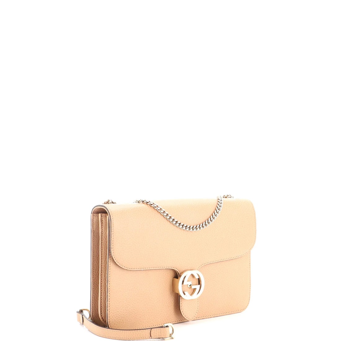 Gucci Leather Medium Interlocking Bag Shoulder - 2