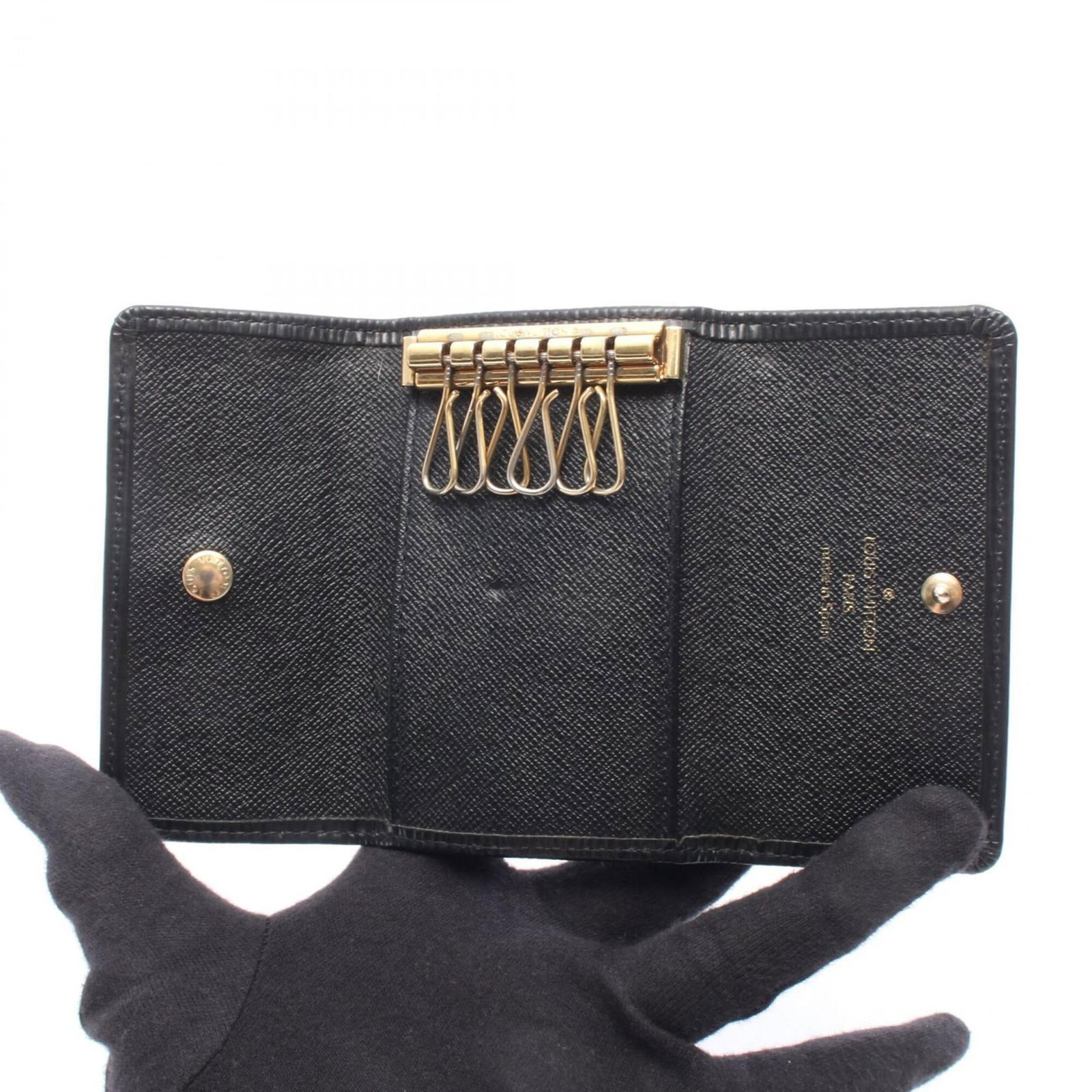Keycase Leather Epi Louis Vuitton - 3
