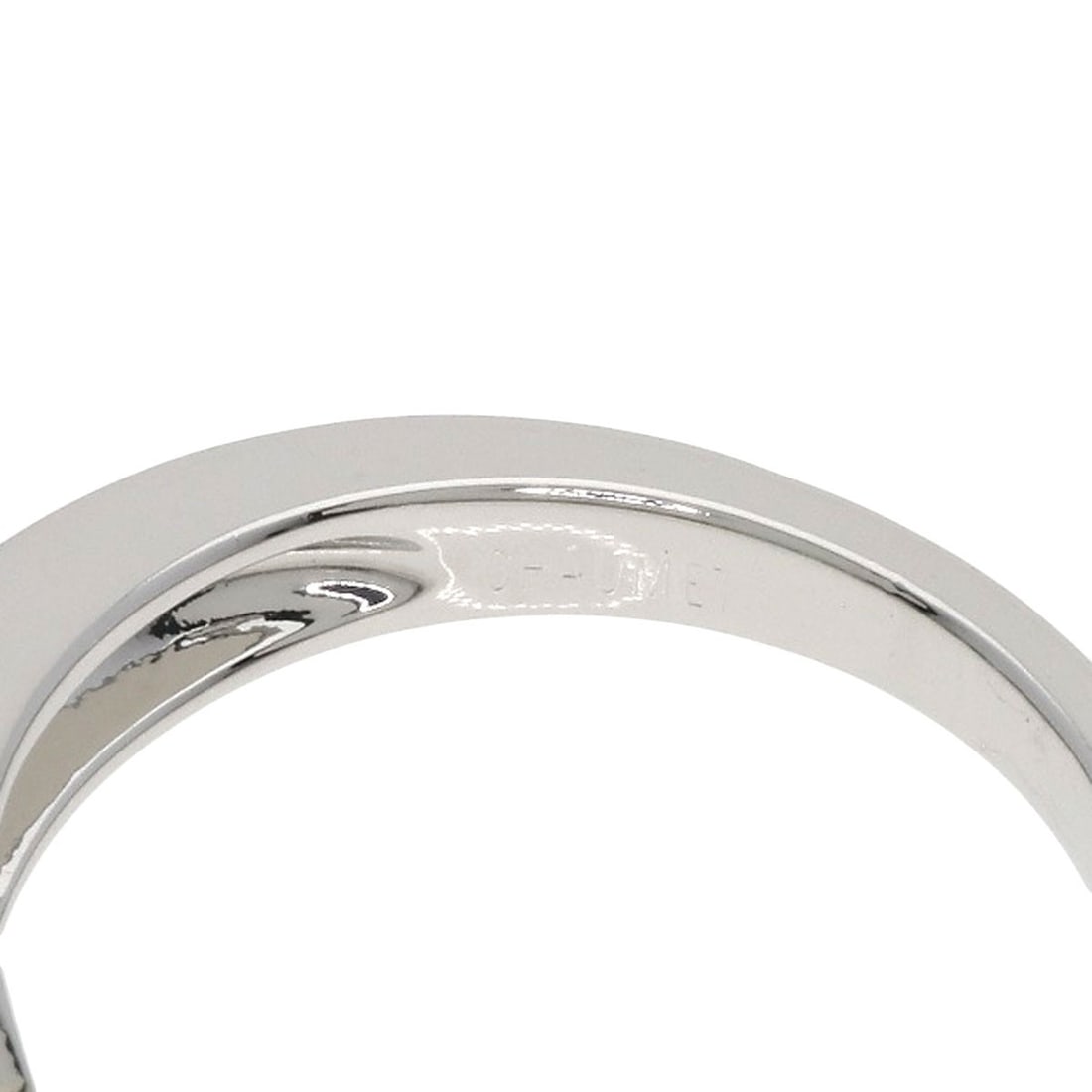 Plum Diamond E-Vs1-Vg Ring Platinum - 5