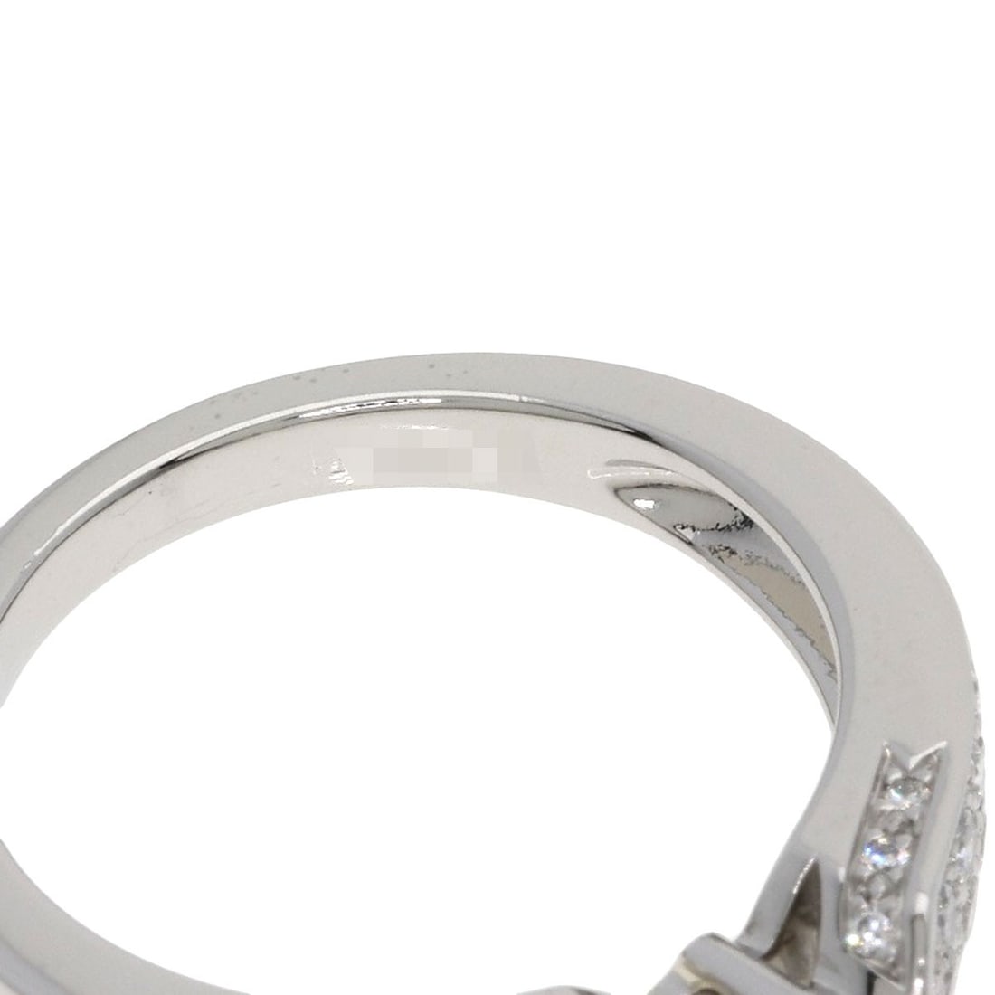 Plum Diamond E-Vs1-Vg Ring Platinum - 6