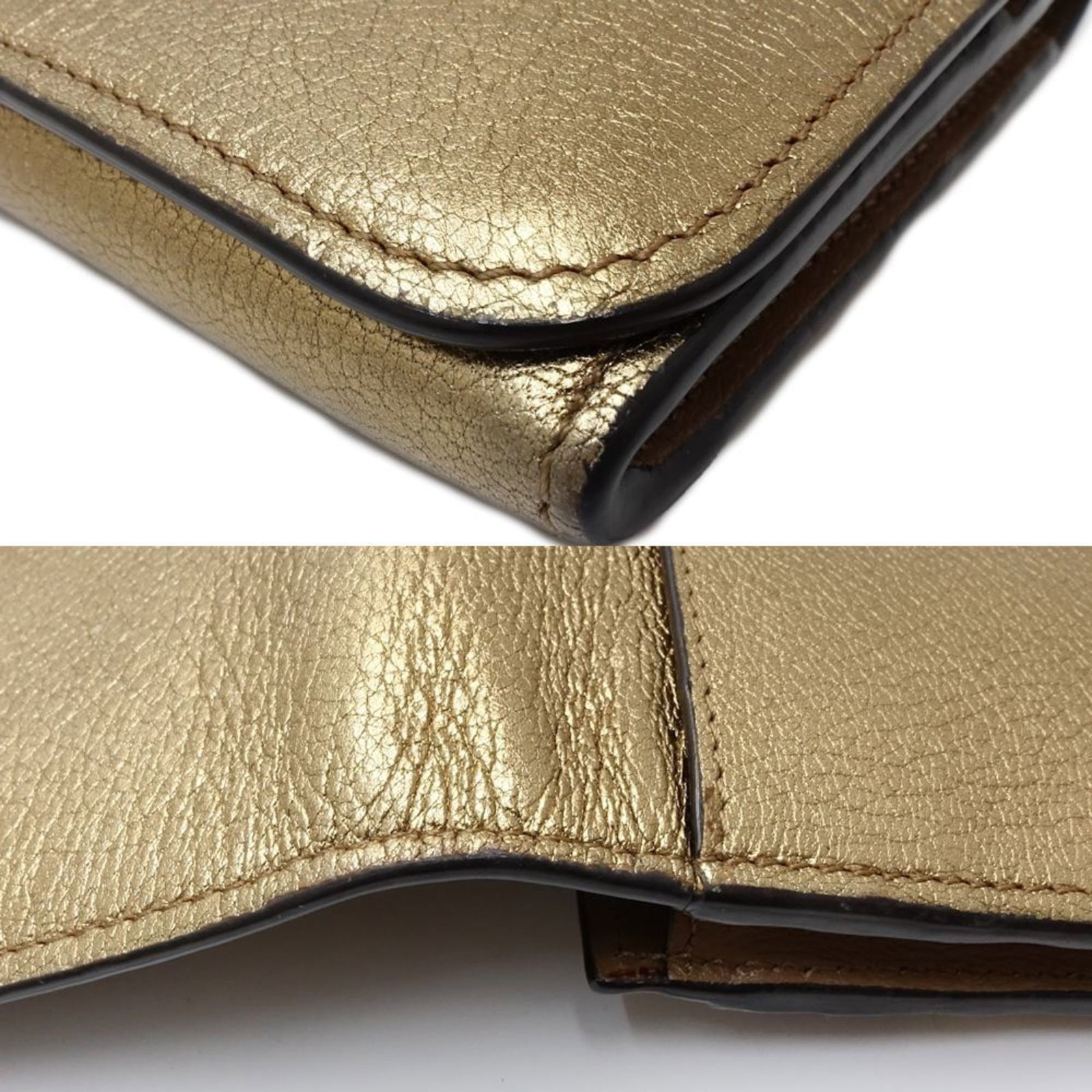 Long Wallet Leather Bi Fold Chlo - 4