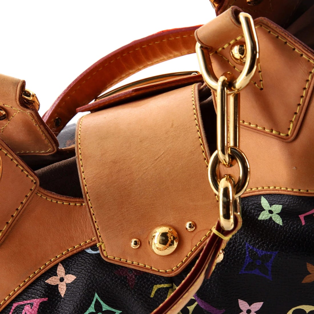 Monogram Handbag Multicolor Louis Vuitton Ursula - 8