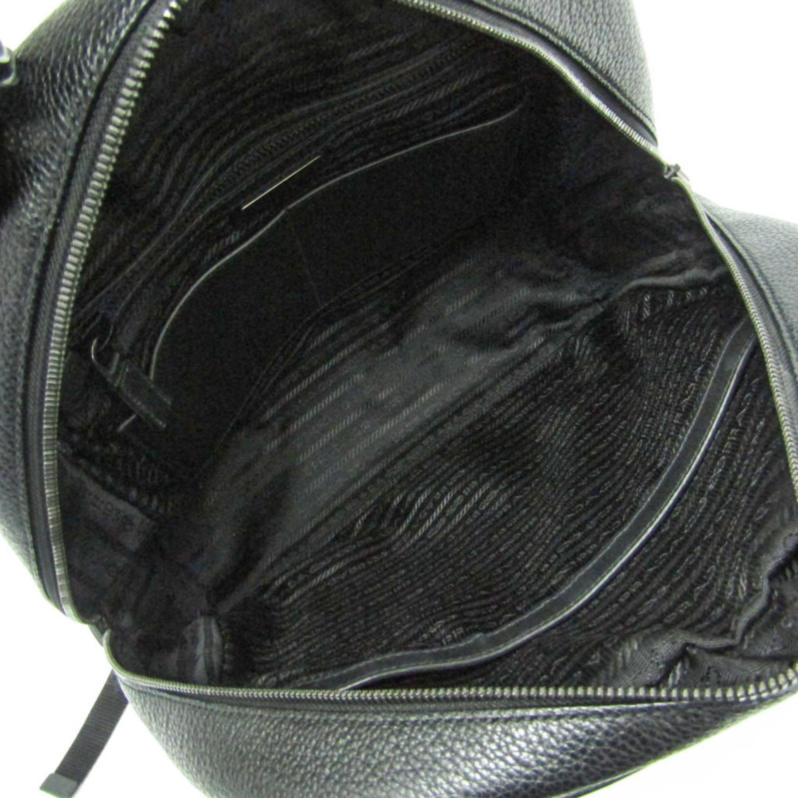 Backpack Leather Prada - 4