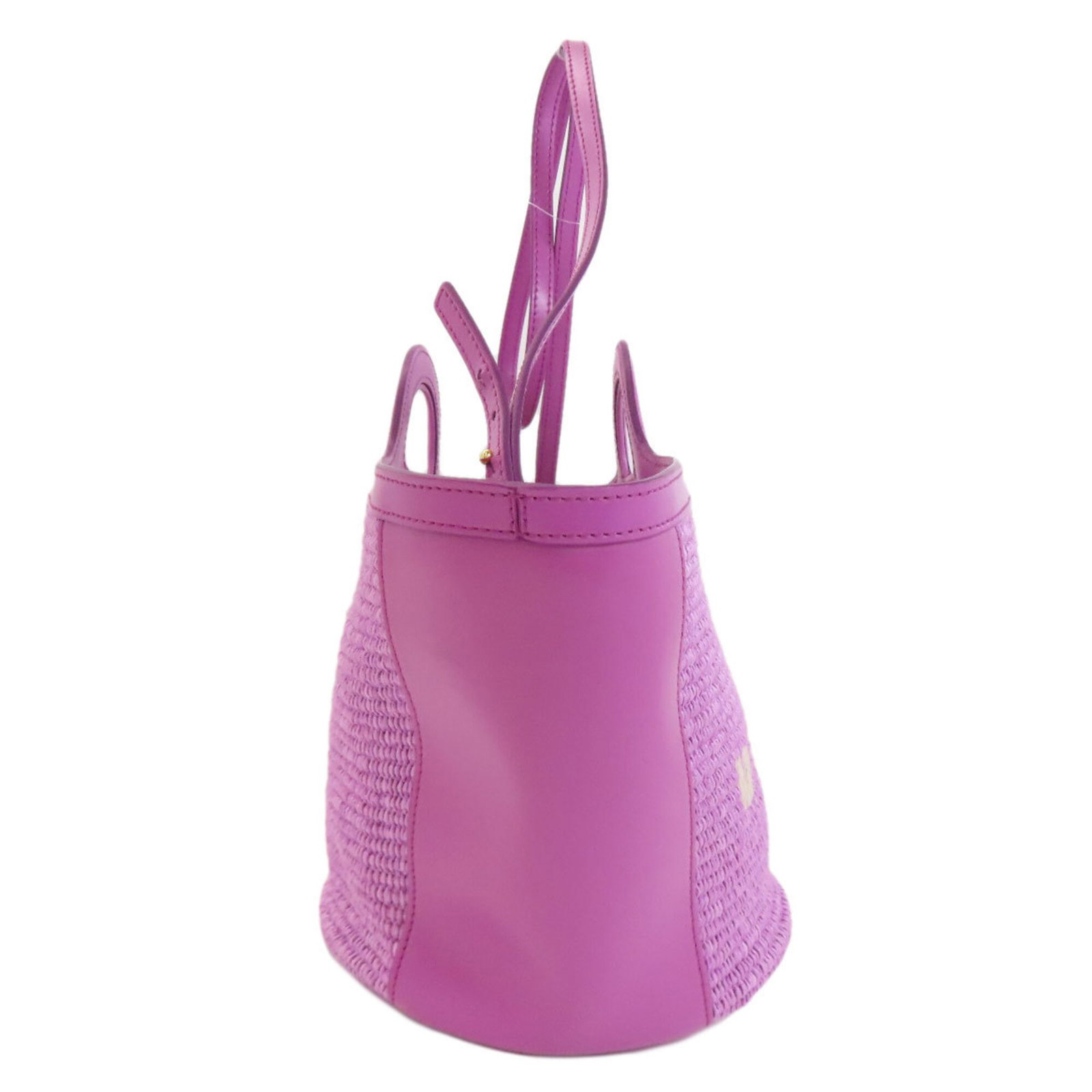 Handbag Raffia Leather Marni - 3