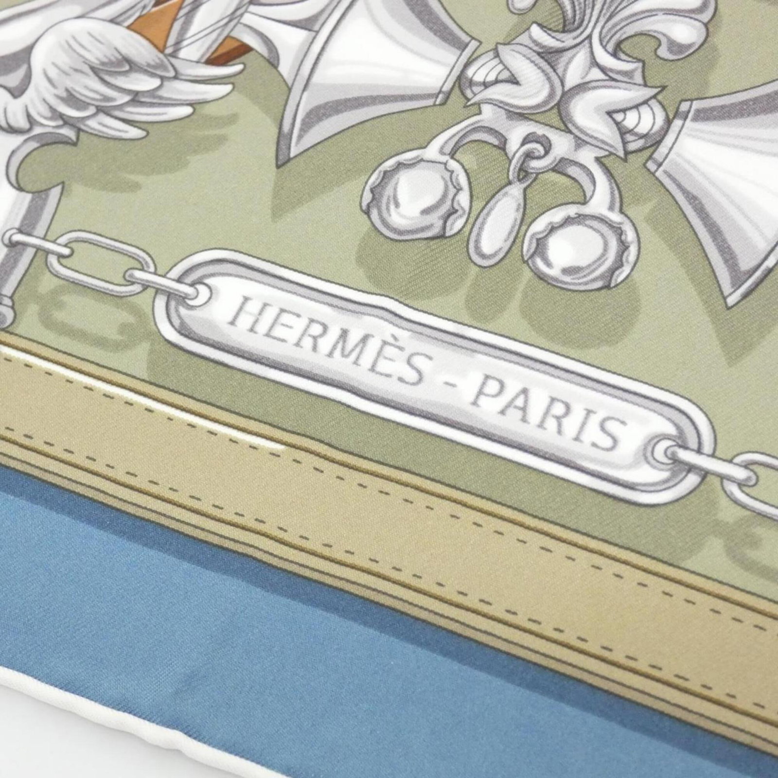 Silk Hermes Scarf - 2