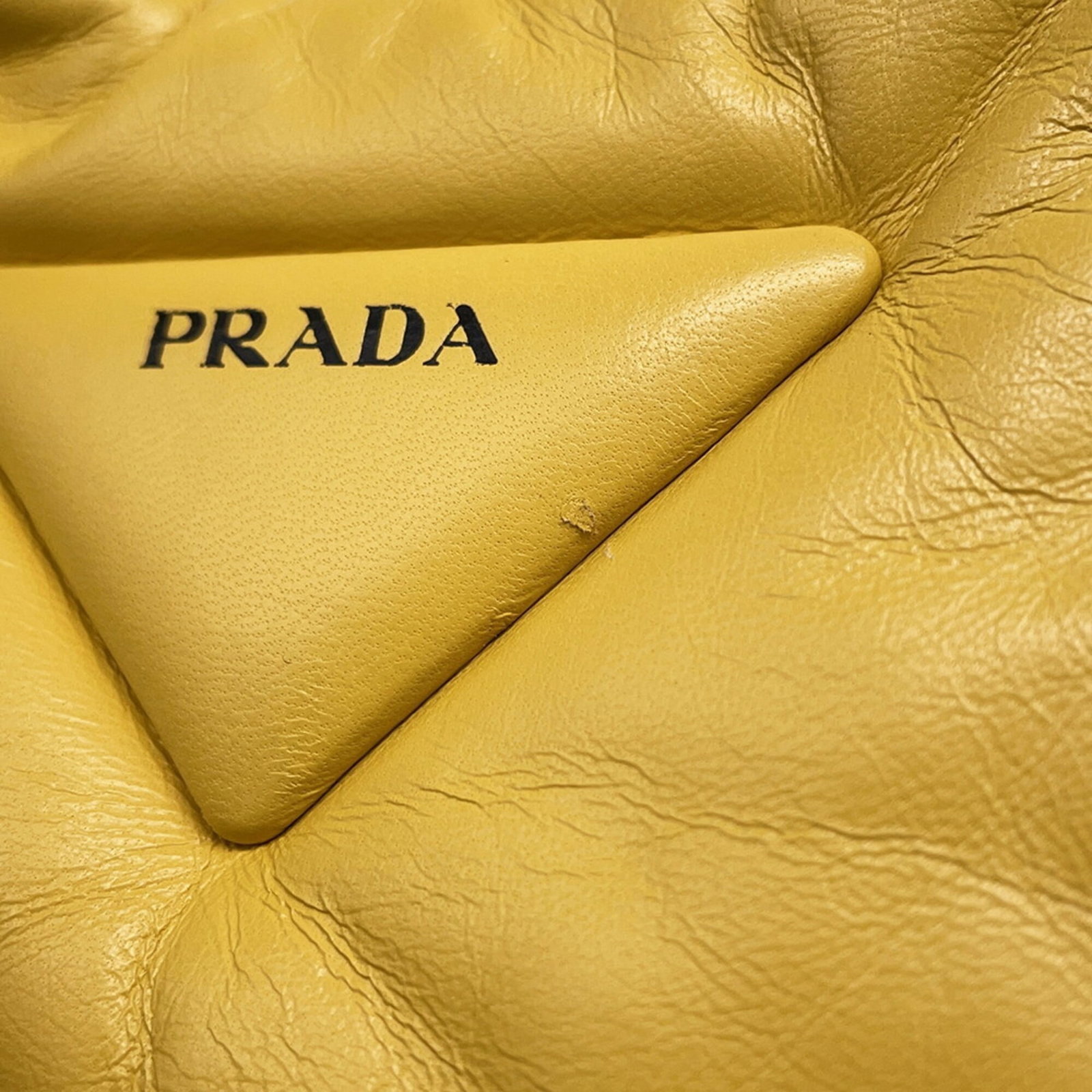 Handbag Leather Prada - 7