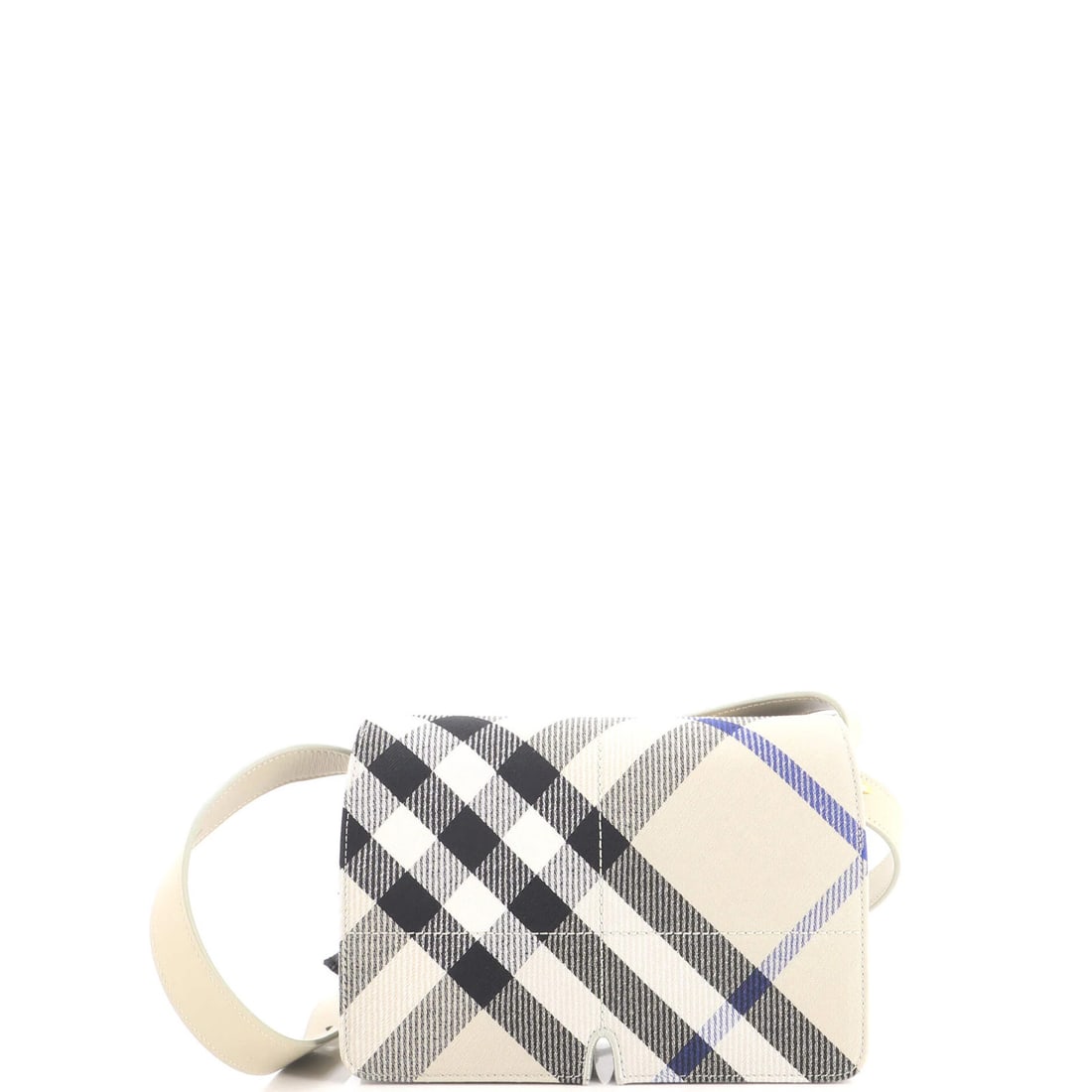 Burberry Jacquard Leather Shoulder Bag Check Snip: Burberry Jacquard Leather Shoulder Bag Check Snip The Burberry Jacquard Leather Shoulder Bag Check Snip is a stylish and versatile cross body bag with a rich gray exterior and neutral leather