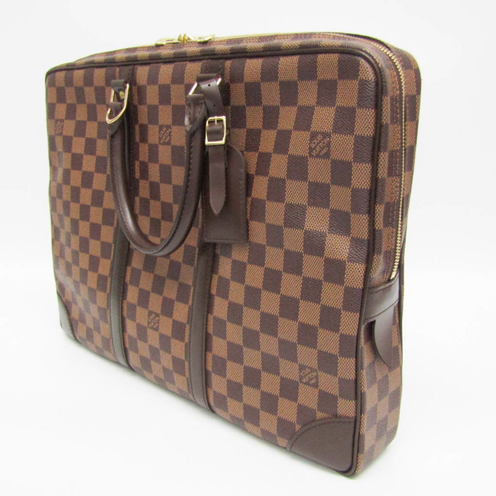 Damier Canvas Briefcase Case Document Louis Vuitton - 5
