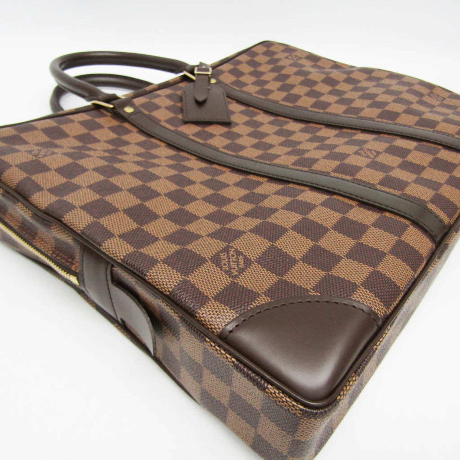 Damier Canvas Briefcase Case Document Louis Vuitton - 8