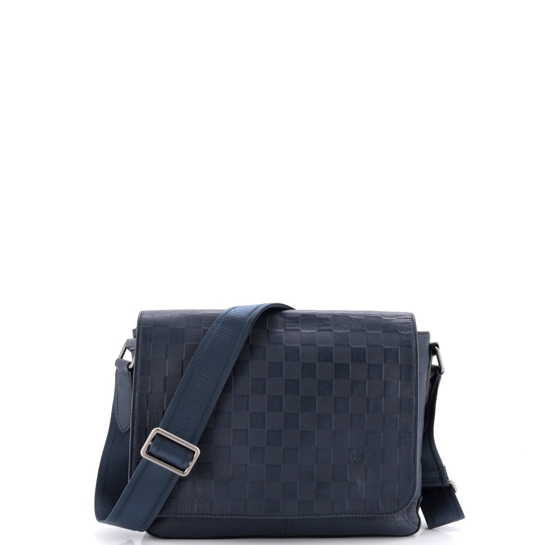 Damier Infini Leather Messenger Bag Louis Vuitton District (1 of 7)