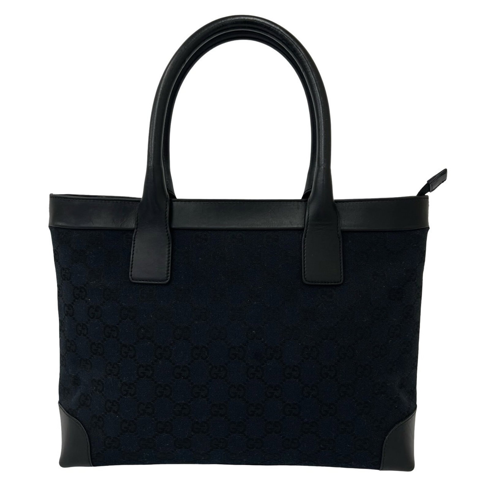 Boston Leather Bag Tote Handbag Gucci: Boston Leather Bag Tote Handbag Gucci Boston Leather Bag Tote Handbag Gucci is made from high-quality leather and canvas, featuring a classic black color. The bag measures 24.5cm x 31cm x 8cm, making 