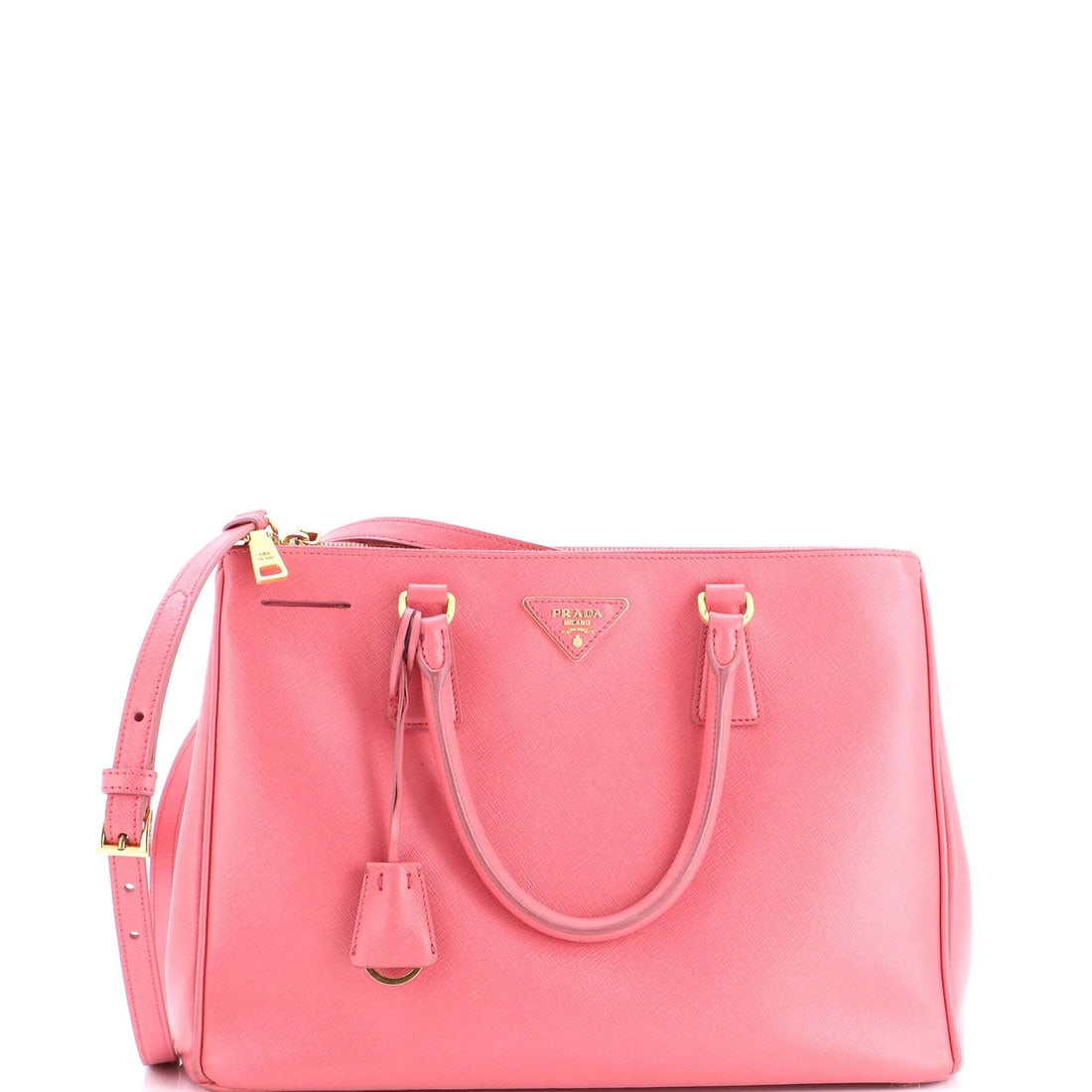 Galleria Double Tote Leather Medium Saffiano Prada (1 of 5)