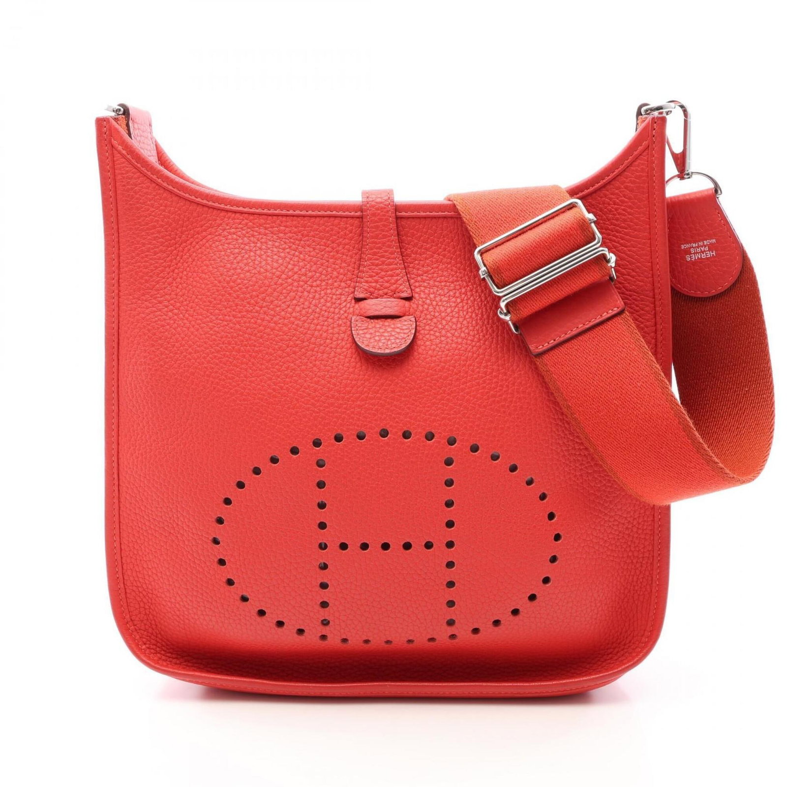 Clemence Taurillon Leather Shoulder Bag Hermes Handbag (1 of 10)