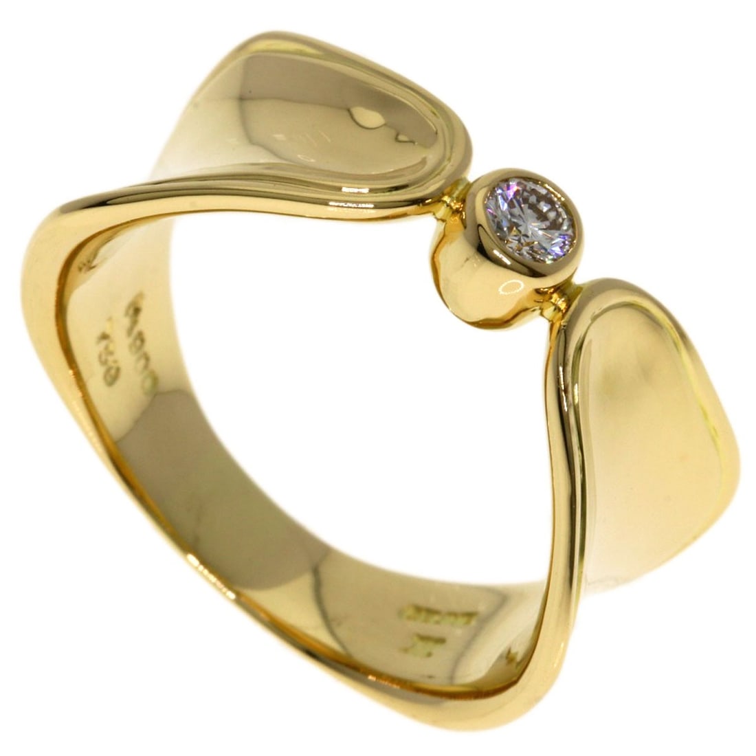 Celine Diamond Ring Platinum Pt900 18K Yellow Gold: Celine Diamond Ring Platinum Pt900 18K Yellow Gold Platinum PT900 18K Yellow Gold Celine Diamond Ring features a stunning diamond with a total carat weight of 0.13ct, set in a luxurious 18K yellow gol