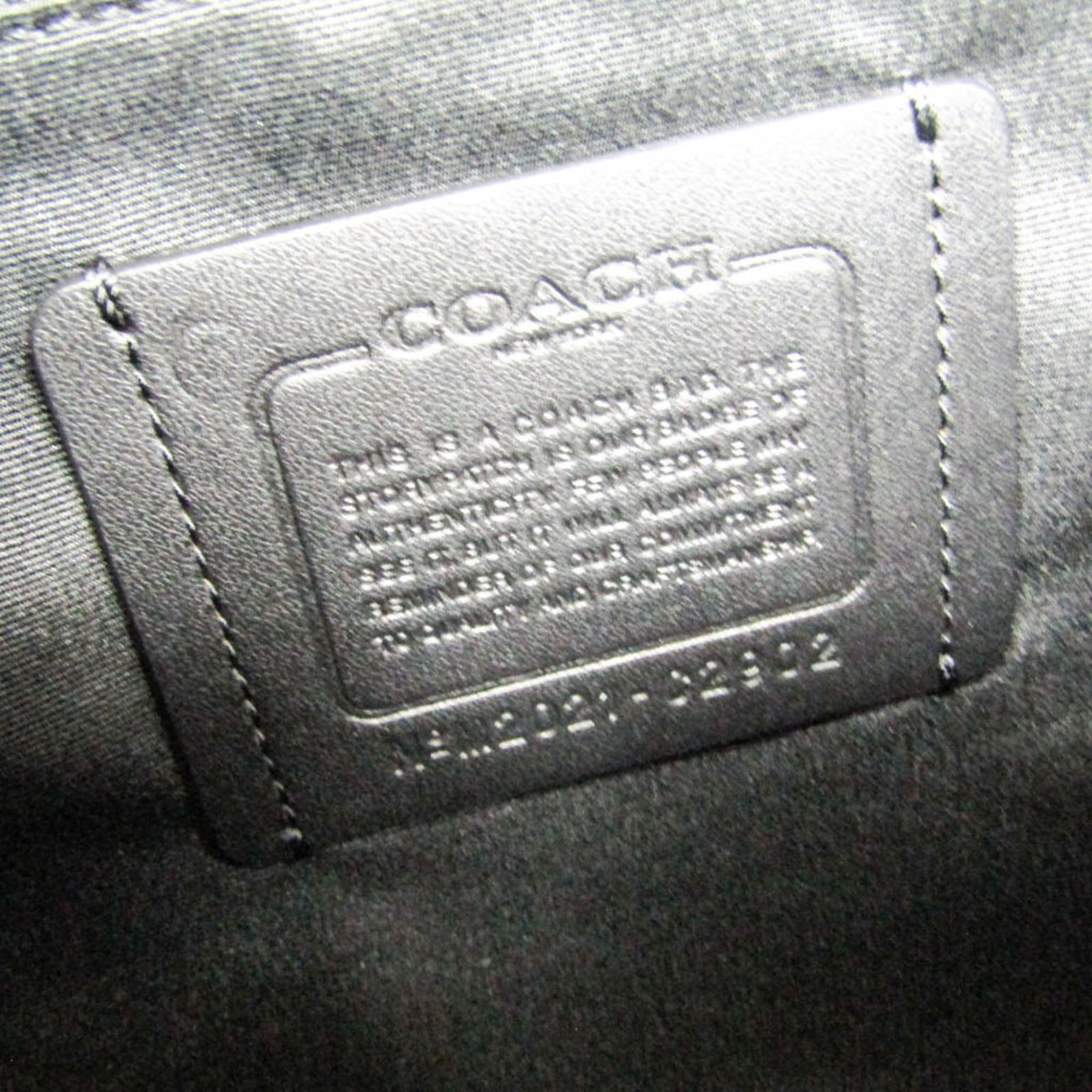 Leather Backpack Coach - 12