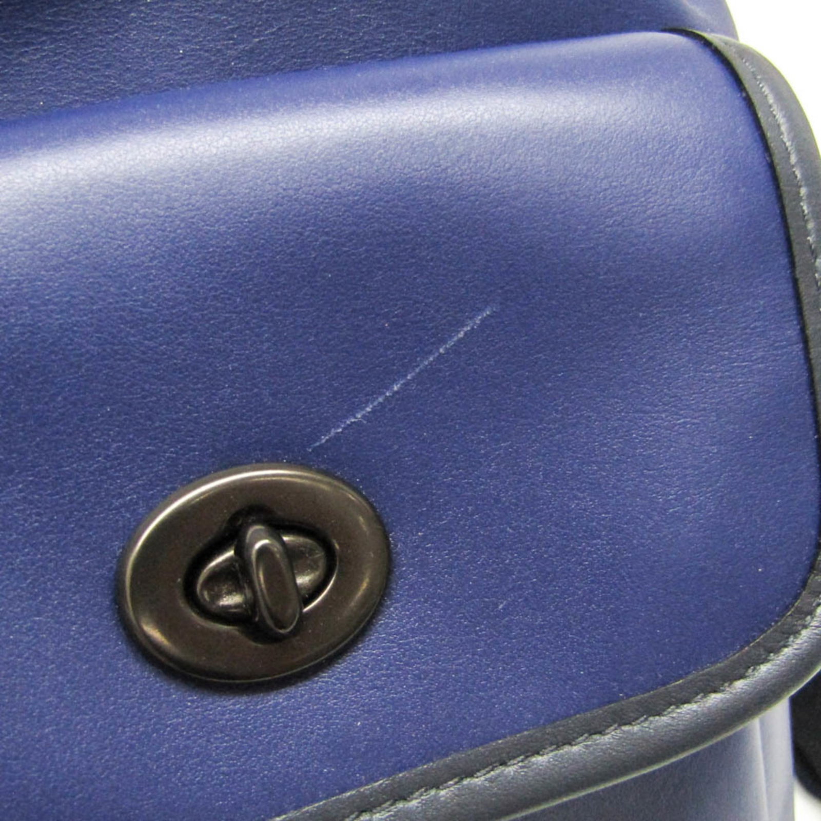 Leather Backpack Coach - 6