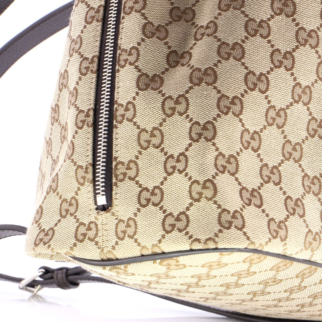 Backpack Canvas Drawstring Gucci Medium - 7