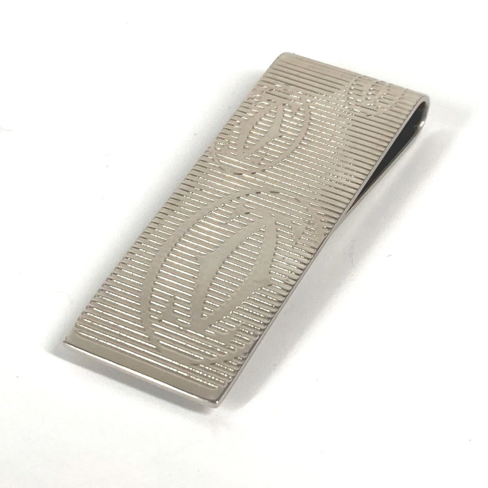 Cartier Money Clip Stainless Steel: Cartier Money Clip Stainless Steel Cartier Money Clip Stainless Steel is a sleek, silver money clip made from high-quality stainless steel. Its compact size and elegant design make it a stylish access