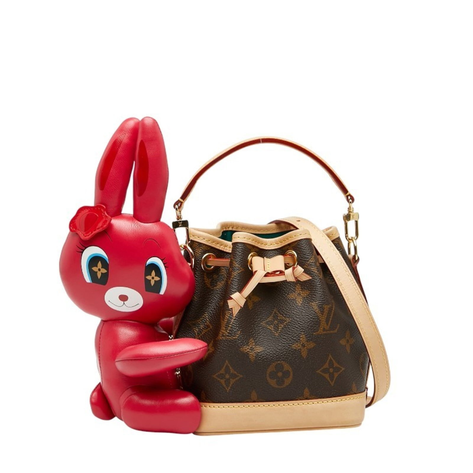 Handbag Leather Pvc Louis Vuitton Shoulder: Handbag Leather Pvc Louis Vuitton Shoulder This Louis Vuitton MPN M11305 shoulder bag features a unique combination of PVC and leather materials, with a distinctive brown and pink color scheme. The ba