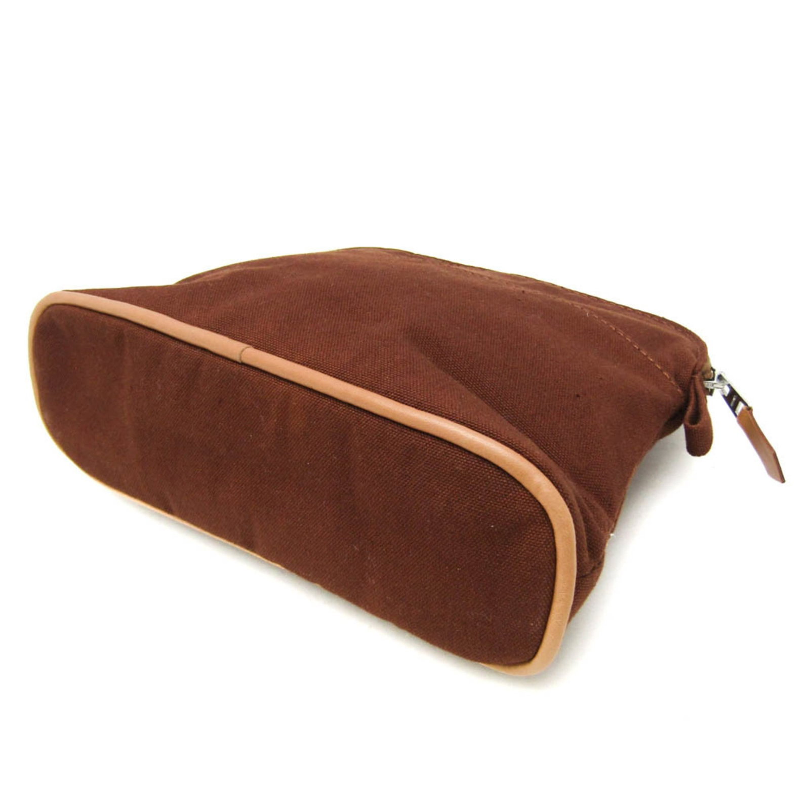 Cotton Leather Pouch Hermes - 2