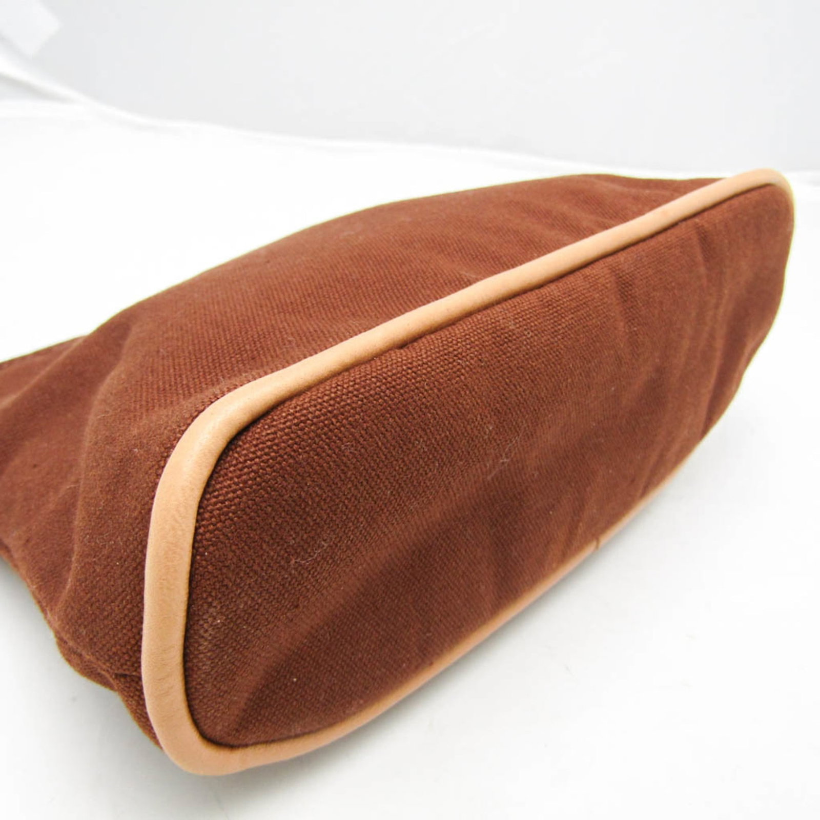 Cotton Leather Pouch Hermes - 4