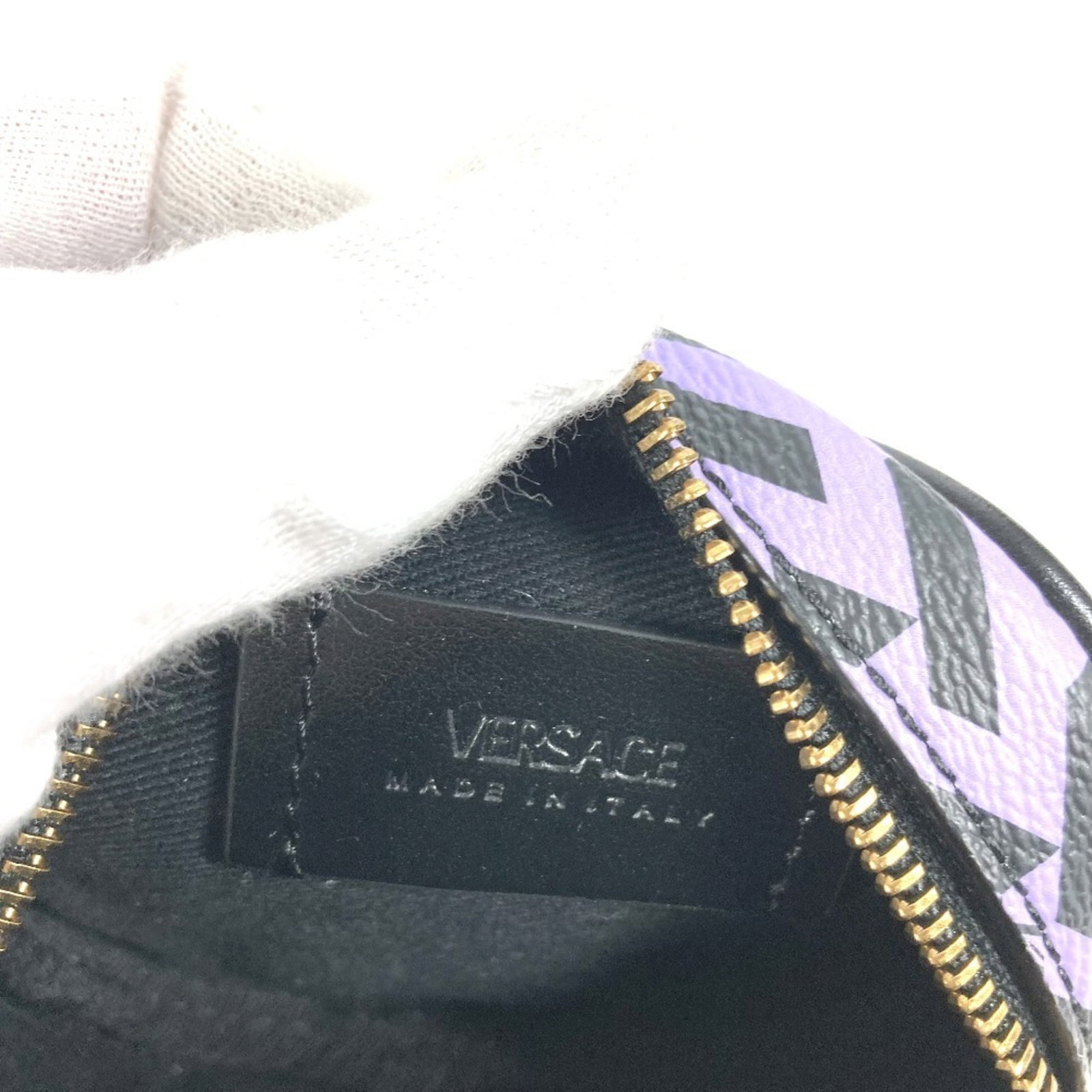 Versace pouch leather - 6