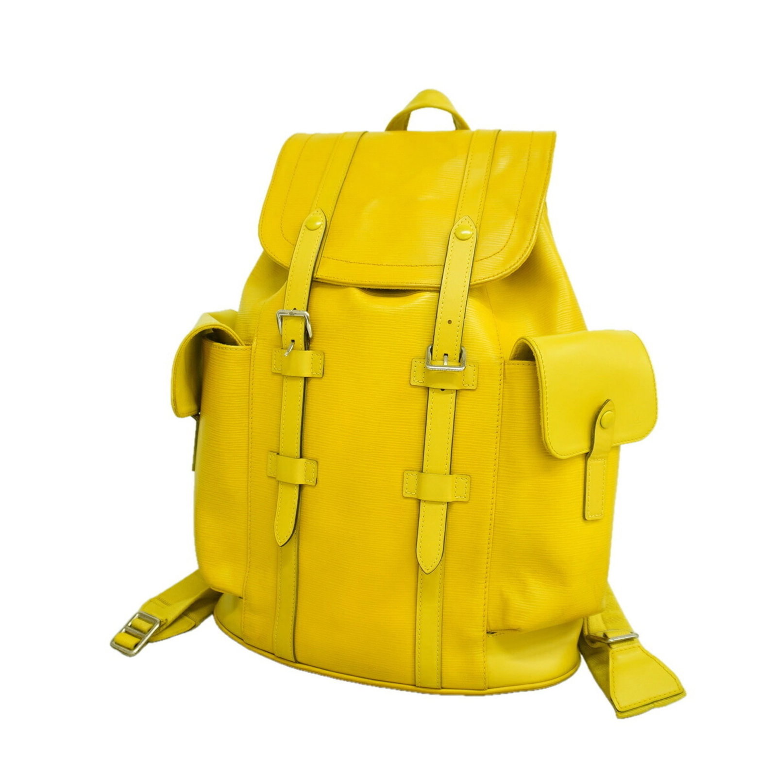 Louis Vuitton Backpack: Louis Vuitton Backpack Pristine Louis Vuitton Backpack in Pistache, featuring a classic design with a signature monogram pattern, available in a compact 45cm size perfect for everyday use. The