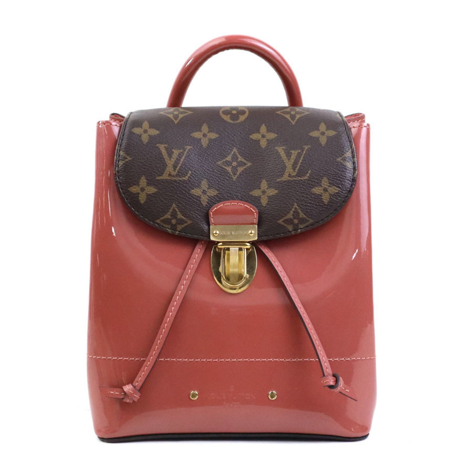 Canvas Louis Vuitton Backpack: Canvas Louis Vuitton Backpack Canvas Louis Vuitton Backpack with Monogram Closure and Dust Bag. This iconic backpack features the classic Louis Vuitton monogram pattern and a sturdy canvas