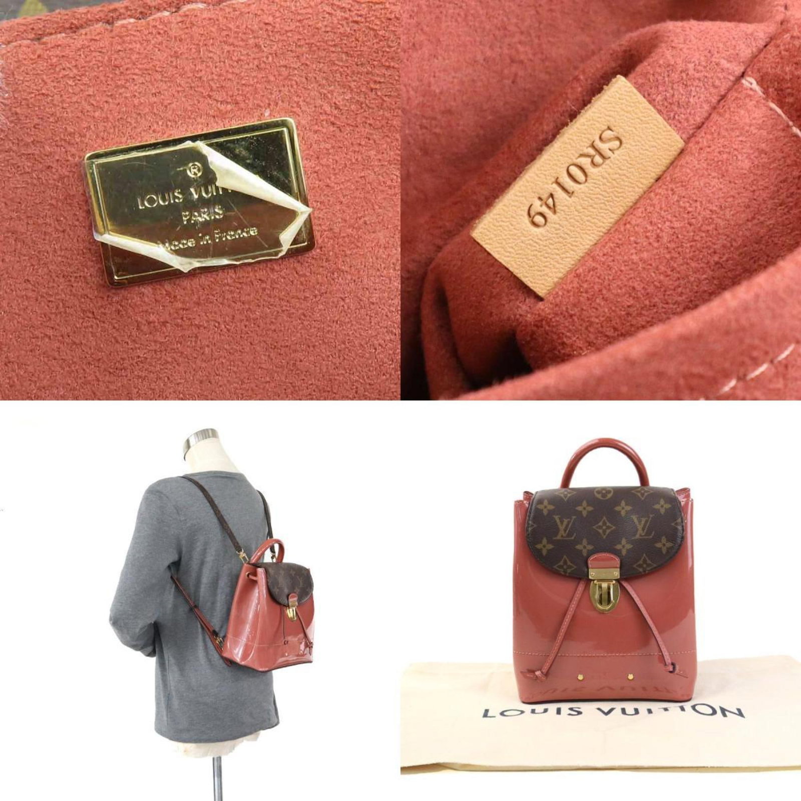 Canvas Louis Vuitton Backpack - 5