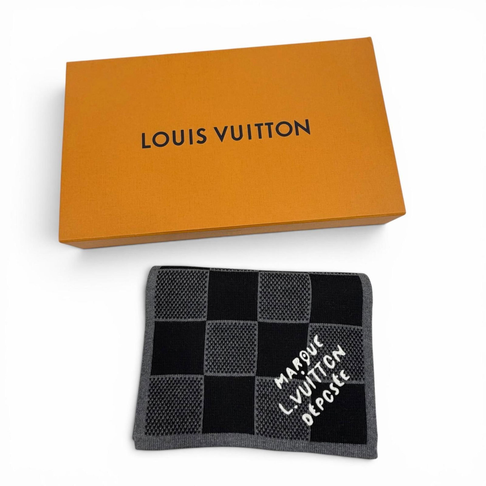 Louis Vuitton stole wool polyester - 2