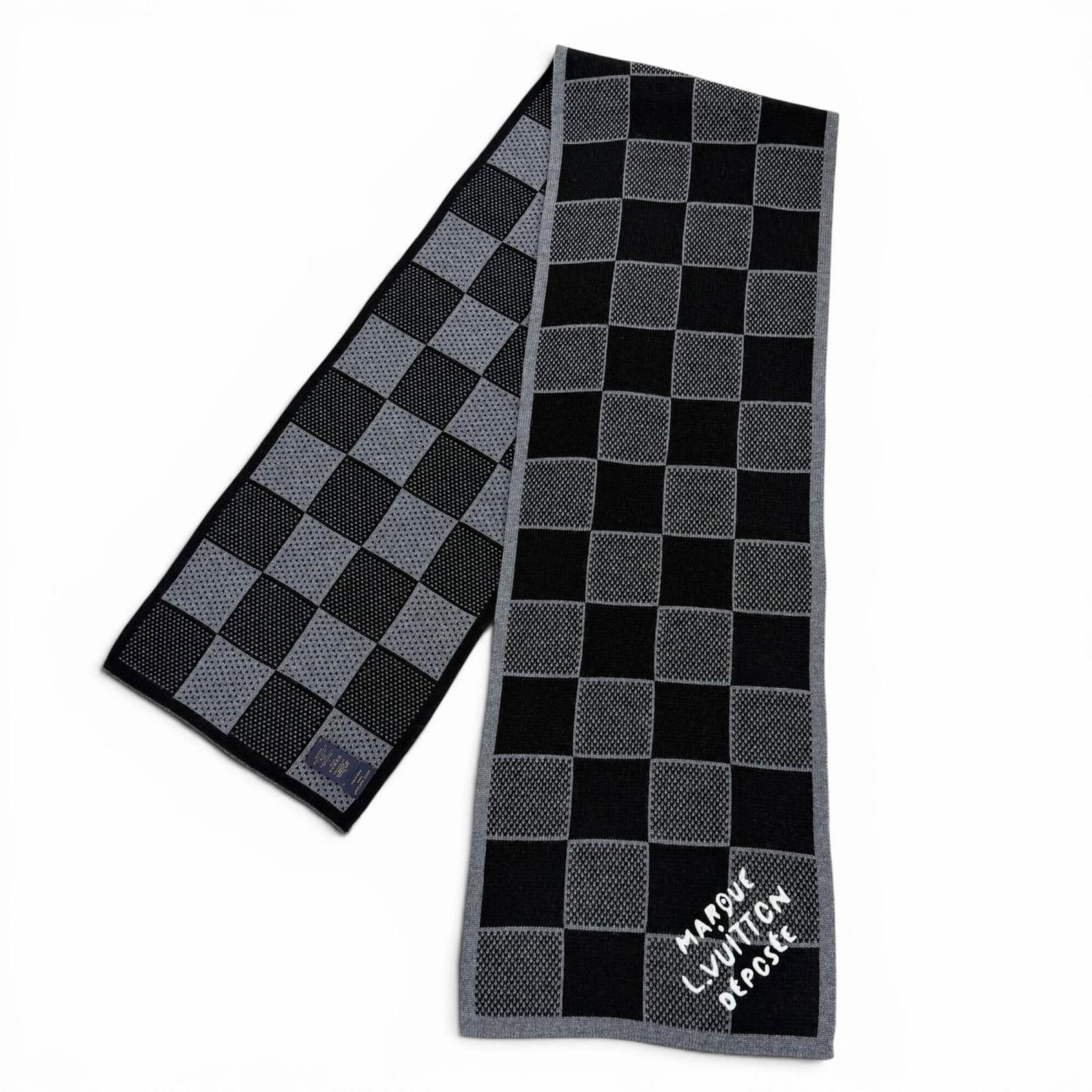 Louis Vuitton stole wool polyester - 4