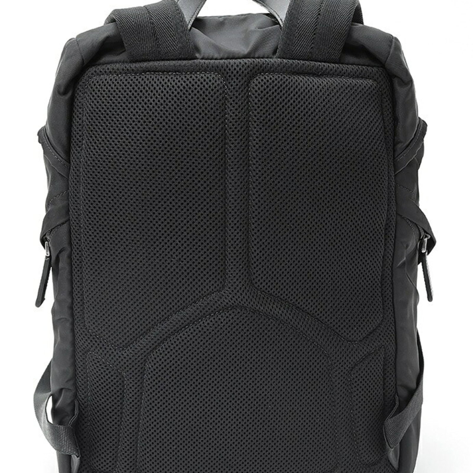 Nylon Fabric Leather Backpack Prada - 3