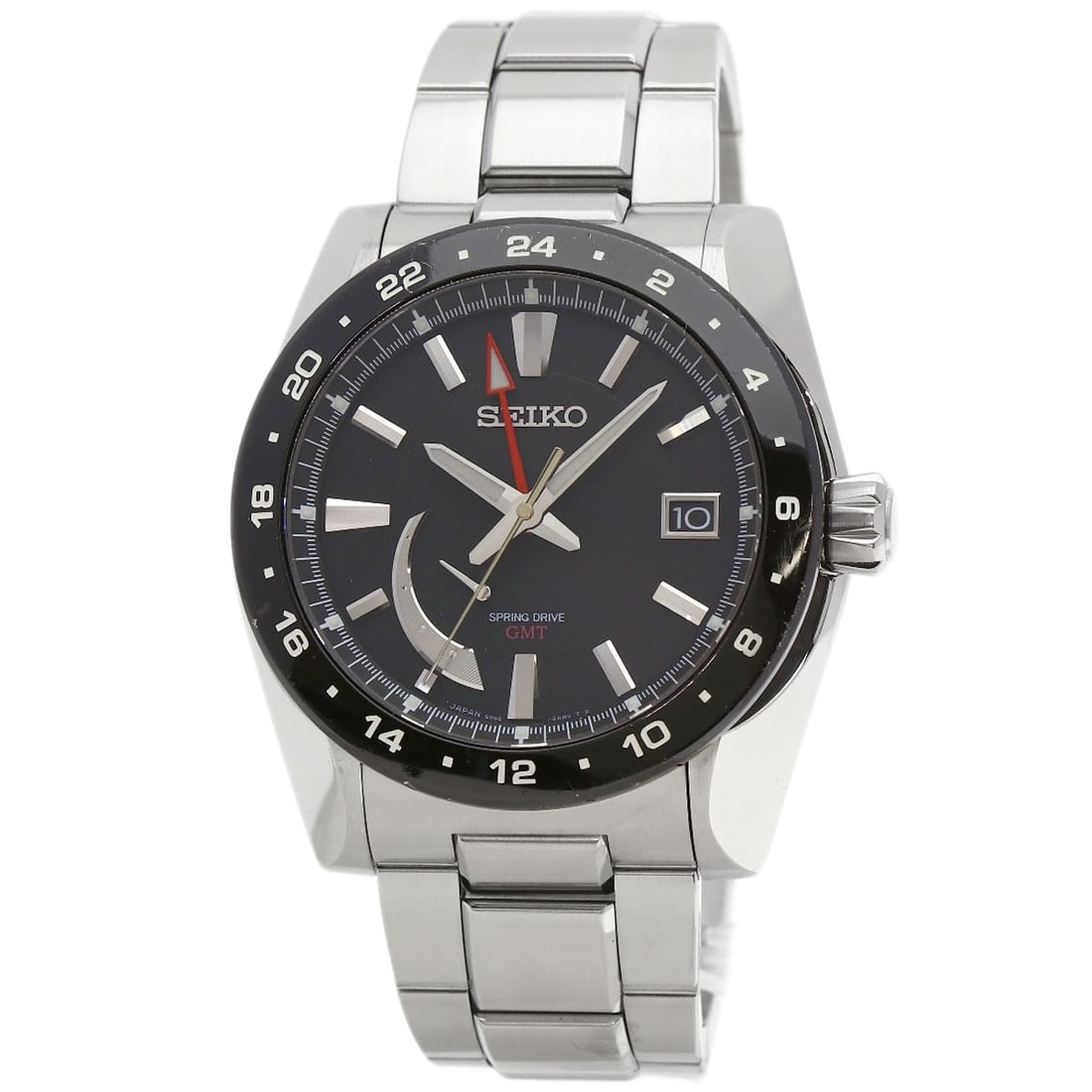 Brights Ananta Seiko Watches Gmt Saea005 5R66-0Ar0 Stainless: Brights Ananta Seiko Watches Gmt Saea005 5R66-0Ar0 Stainless Brights Ananta Seiko Watches Gmt Saea005 5R66-0Ar0 Stainless is a stylish and functional timepiece featuring a silver stainless steel case