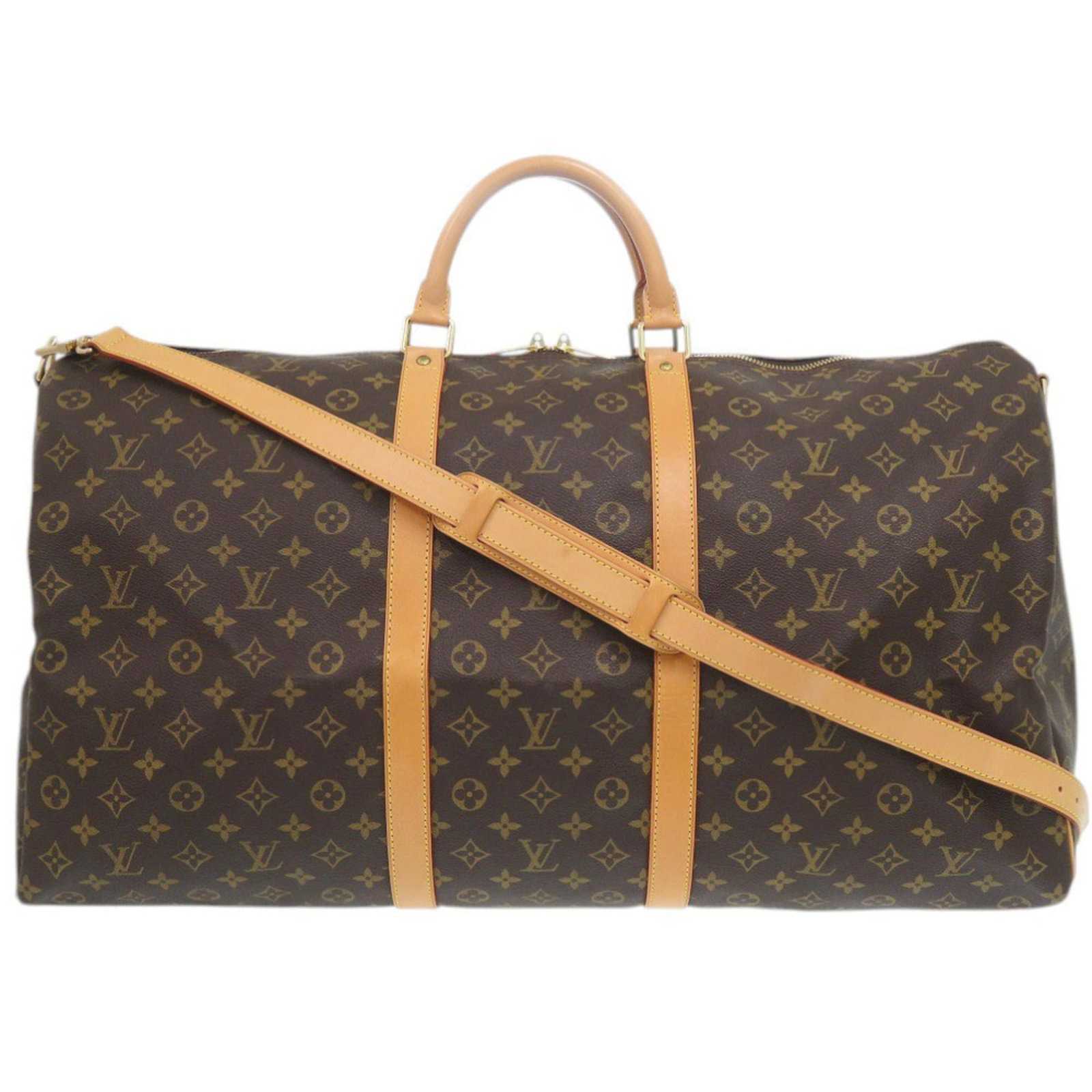 Vuitton Monogram Bag Louis Boston: Vuitton Monogram Bag Louis Boston The Louis Vuitton Monogram Bag Louis Boston is a classic design featuring the iconic monogram pattern in a rich brown color. Measuring 32cm x 60cm x 25cm, this