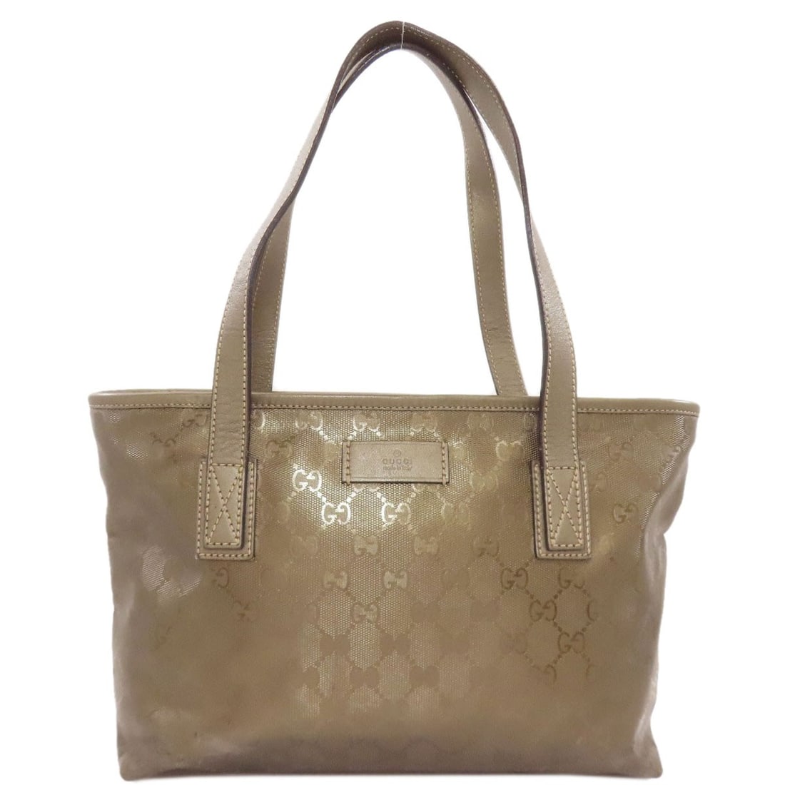 Pvc Handbag Implementation Gucci Gg 211133: Pvc Handbag Implementation Gucci Gg 211133 The GUCCI Gg 211133 is a distinctive handbag made from PVC, offering a unique and eye-catching design. Its brown exterior color and PVC material make it a