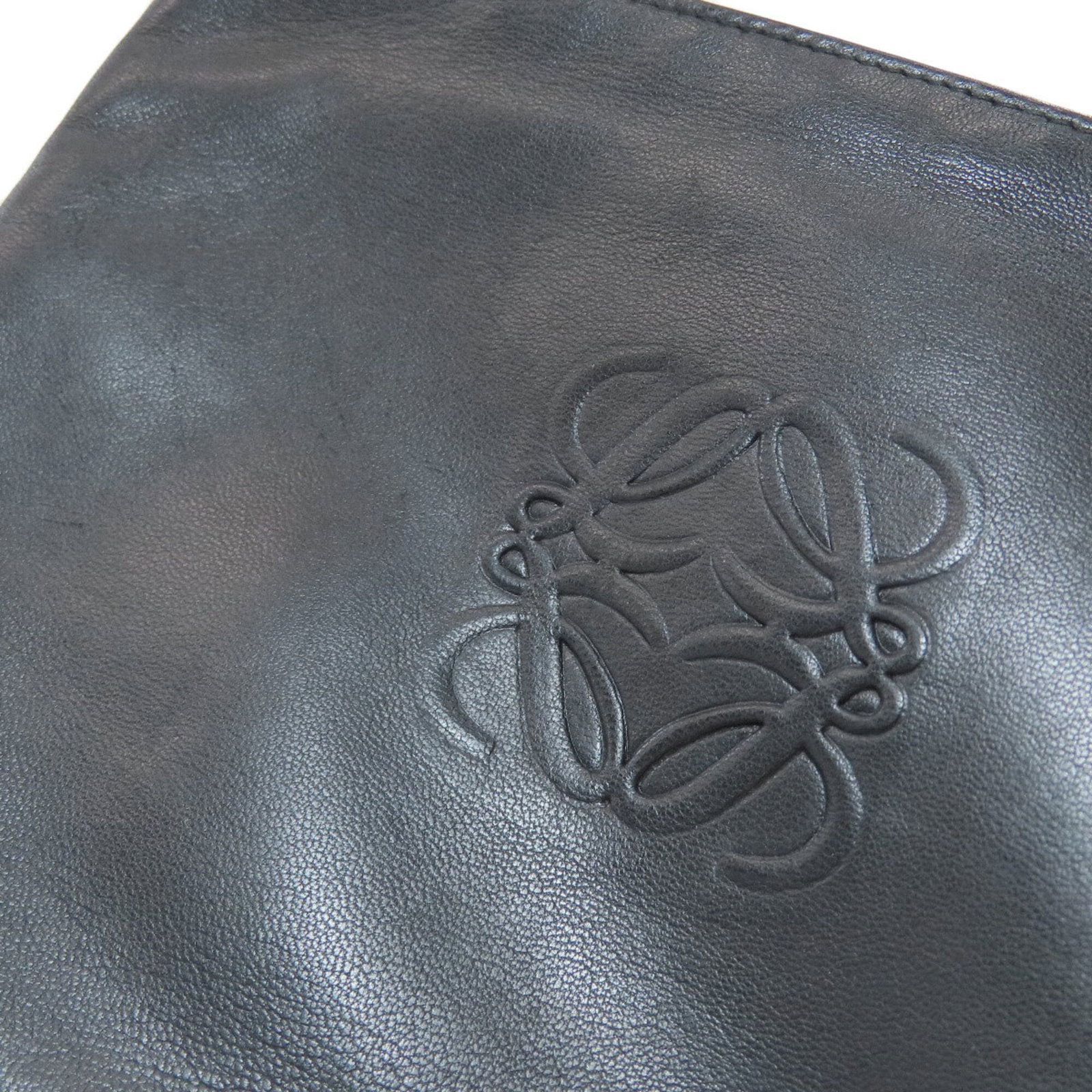 Pouch Leather Loewe - 7