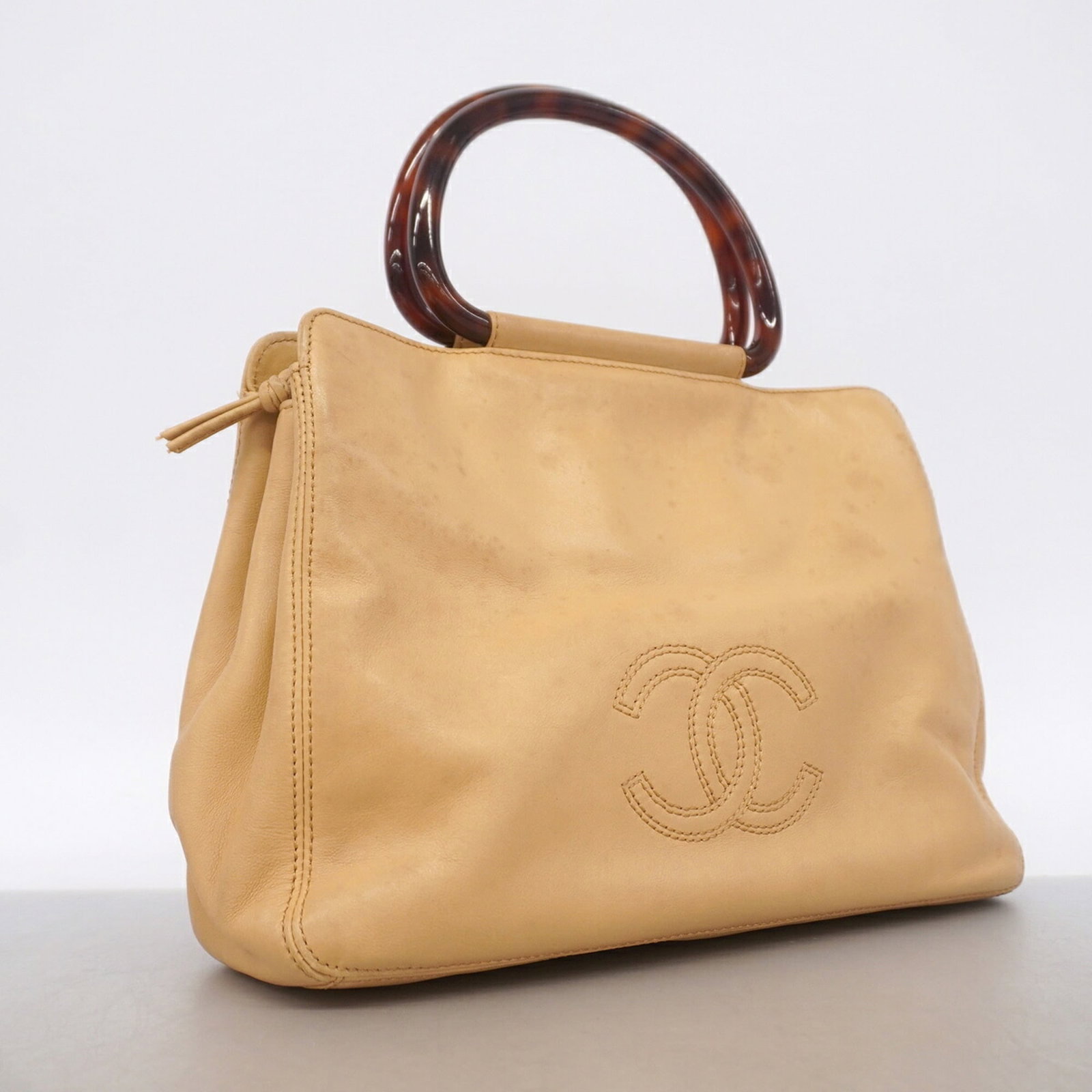 Handbag Leather from Chanel - 2